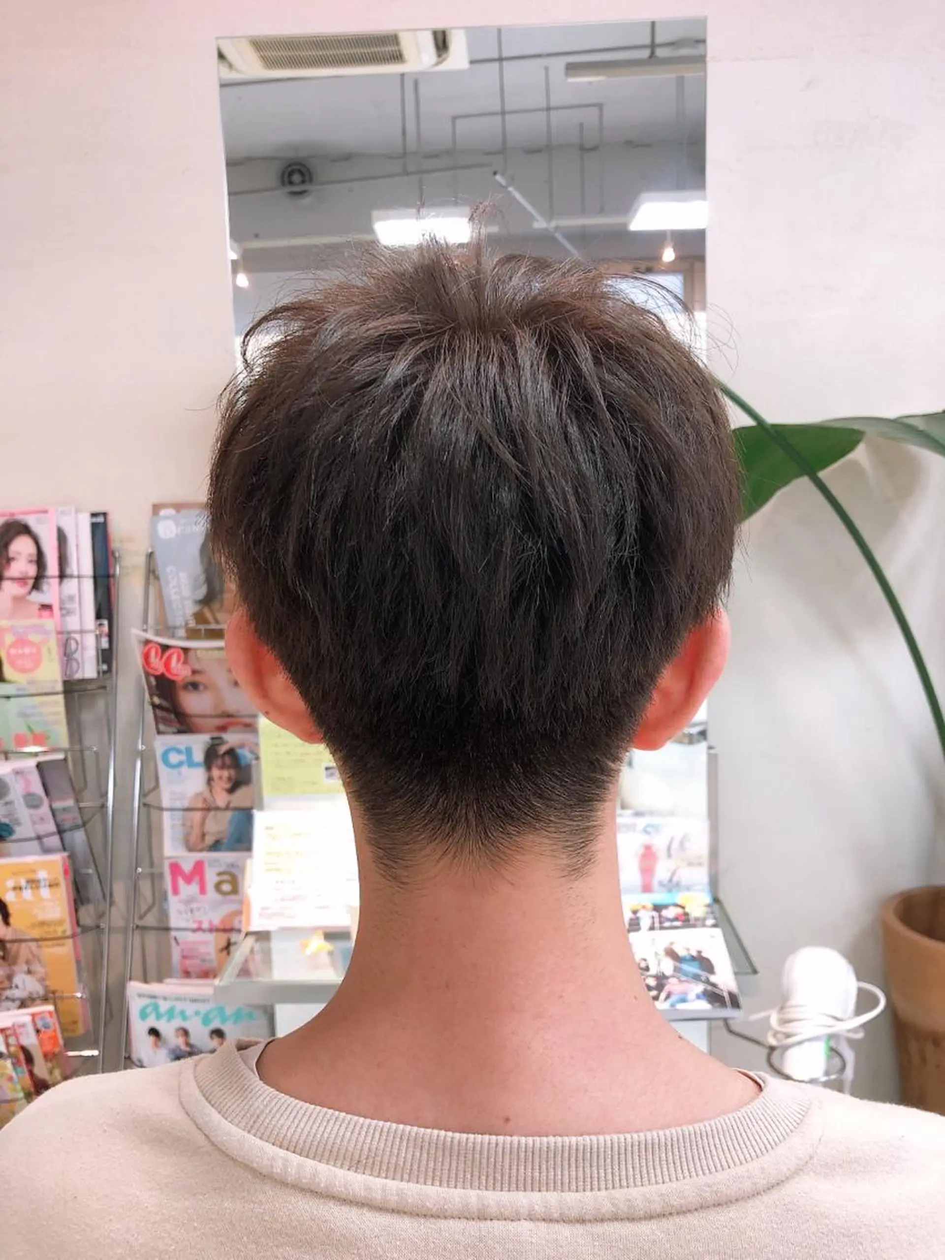 メンズ カット ヘアカラー 阿部 美咲のヘアスタイル