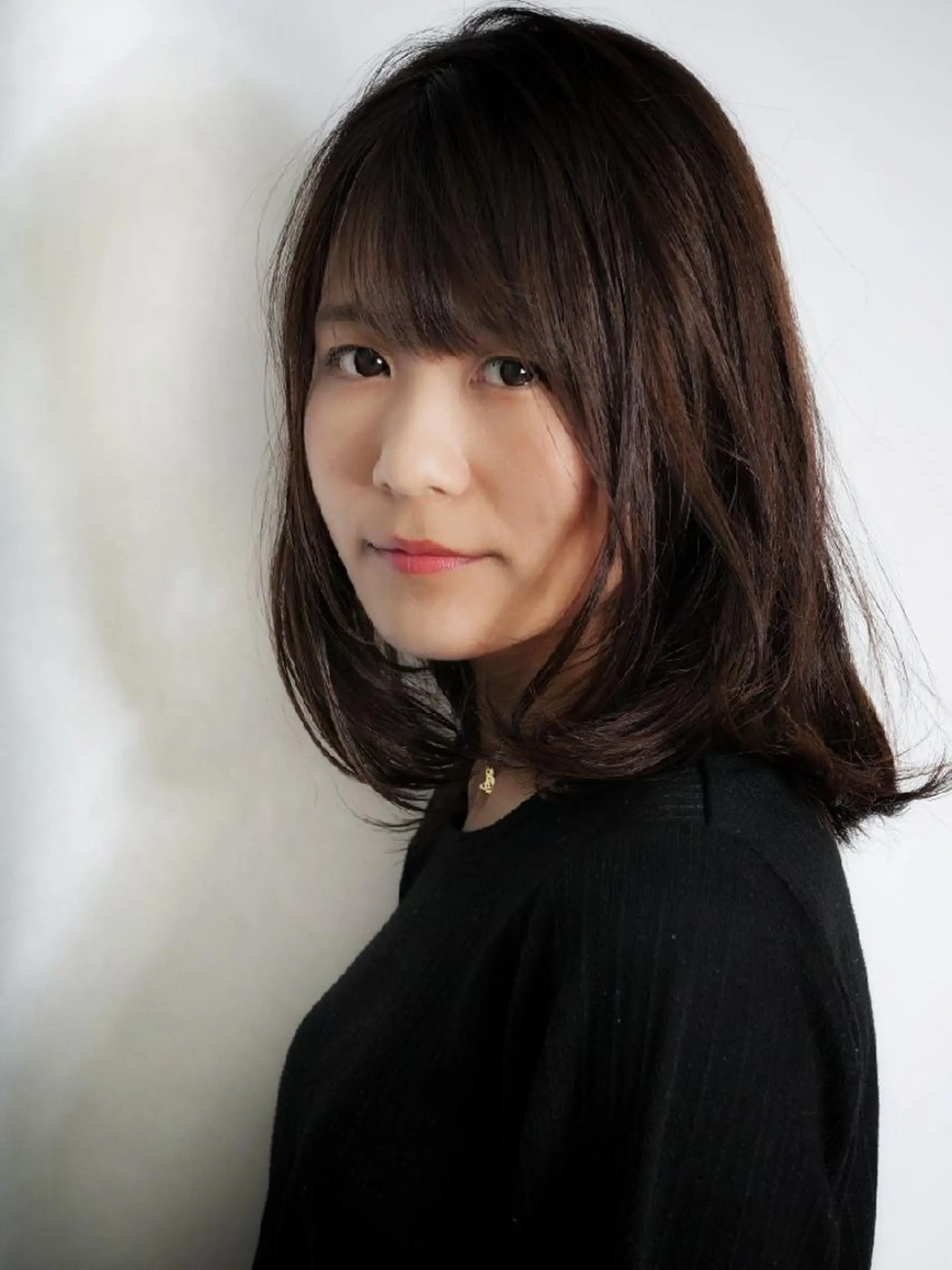 ミディアム 大人の艶髪✂️ 矢崎美紀のヘアスタイル