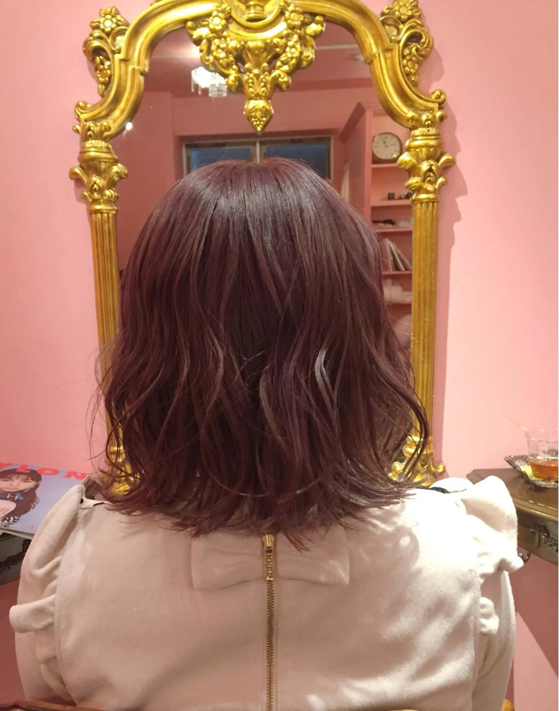 ショート カラー ラベンダーカラー ILu.所属・櫻井 愛弓のヘアスタイル