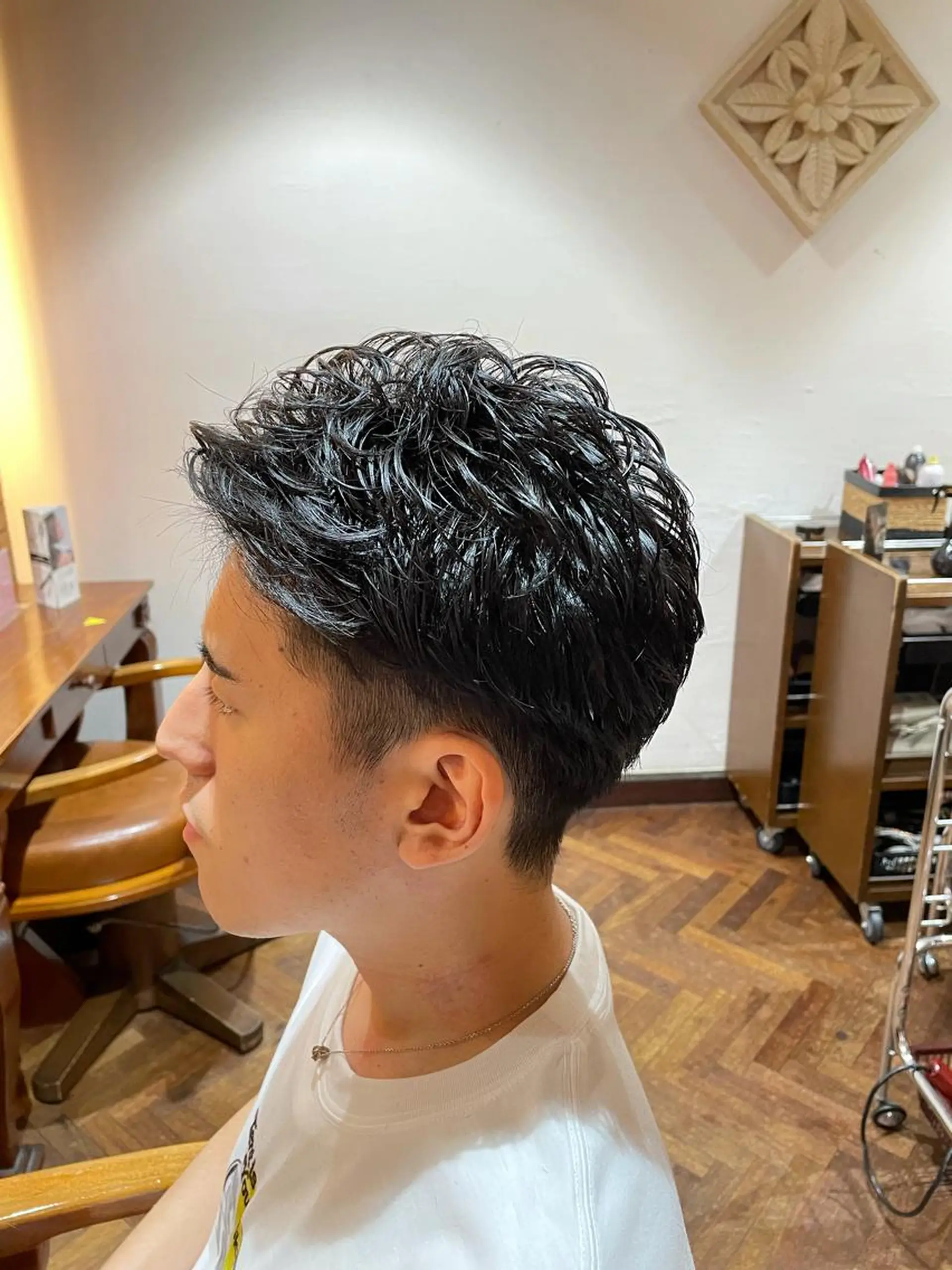 メンズ メンズパーマ stylist YUTOのヘアスタイル