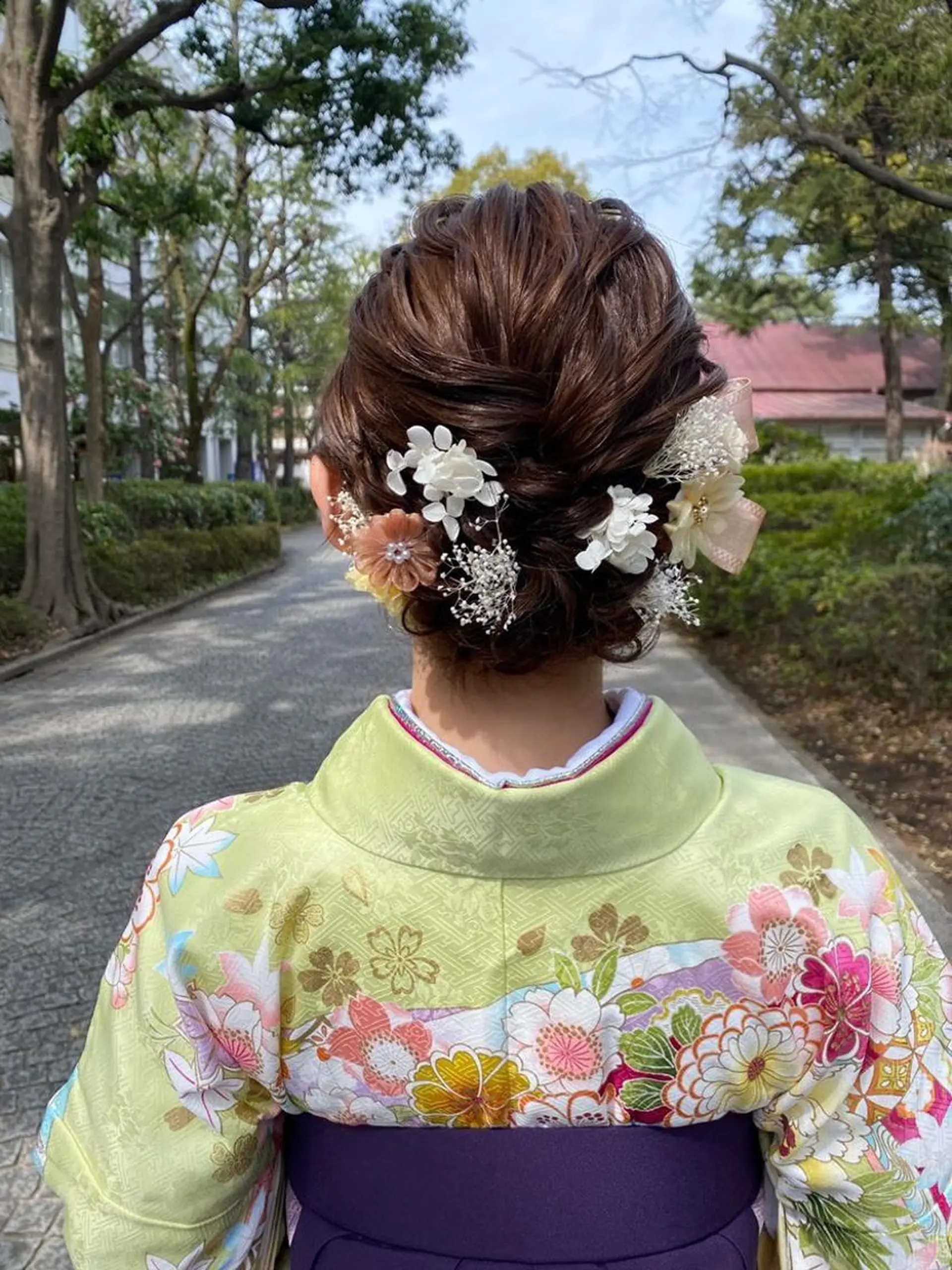 ヘアアレンジ 成人式 結婚式・ブライダル 卒業式のヘアスタイル 着付け 卒業式受付中🌻 肥田亜沙美のその他イメージ