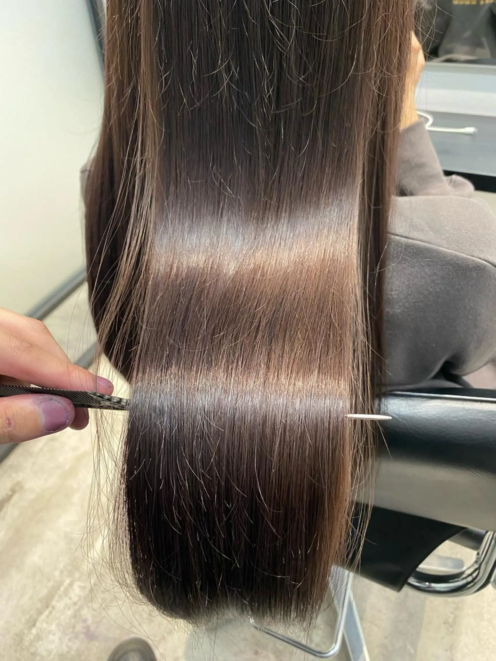 ロング 東野 拓海のヘアスタイル