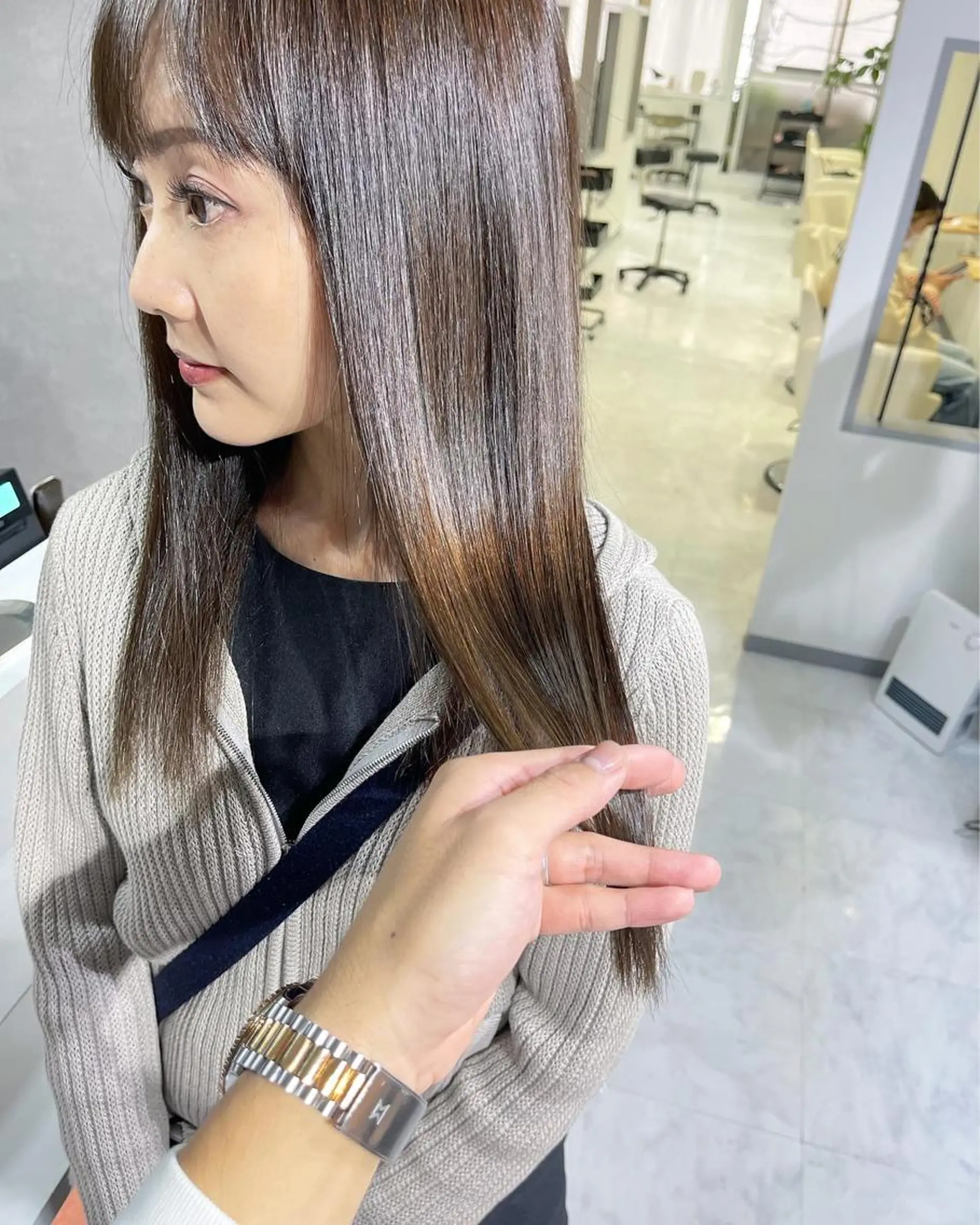 セミロング カラー モテ髪支持率NO.1 KENJIROのヘアスタイル