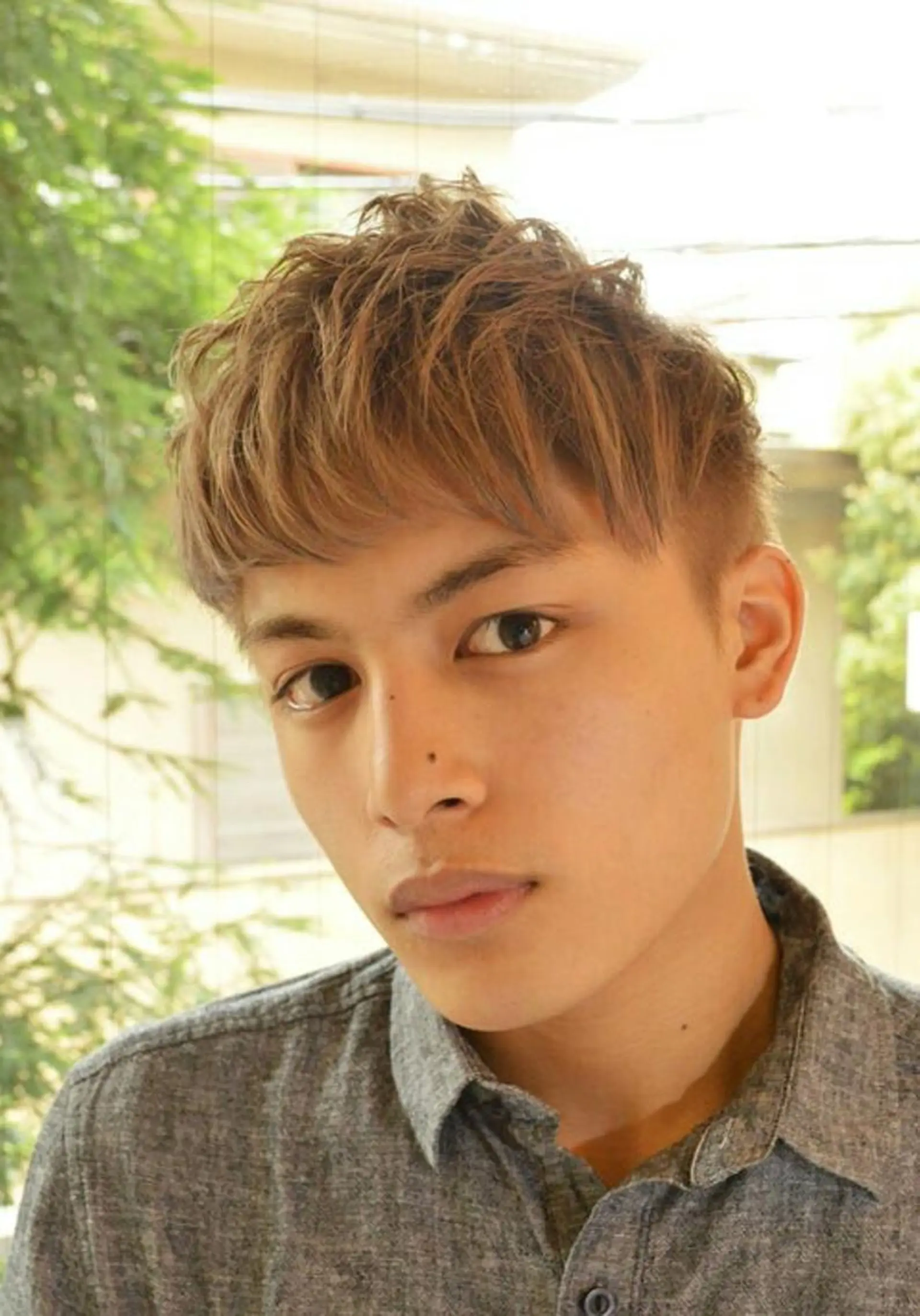 ショート カラー メンズ 小顔ショート✁ ⁂Yukari⁂のヘアスタイル