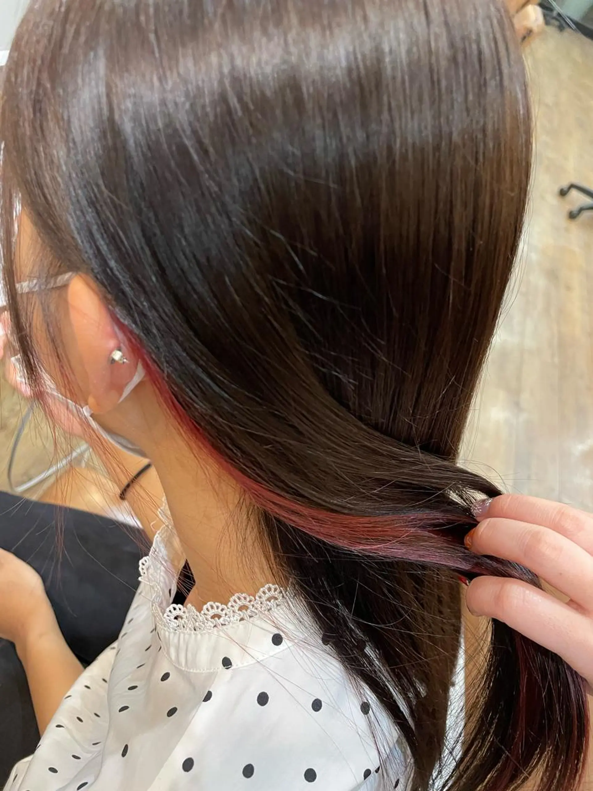 ロング カラー カット ヘアカラー ROPE🫧 フウカのヘアスタイル