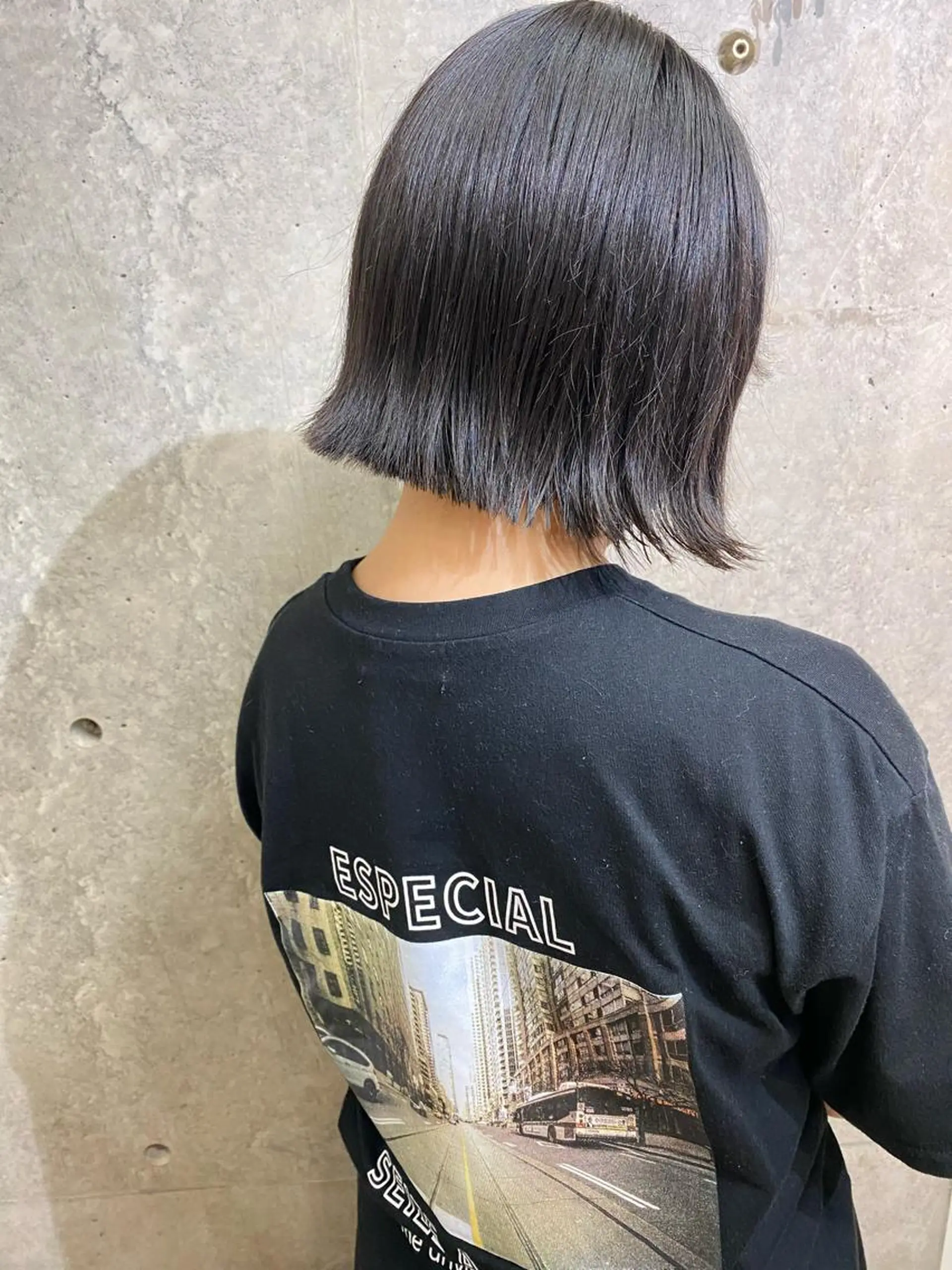 ショート ボブ 外ハネヘア 梅津 光帆のヘアスタイル