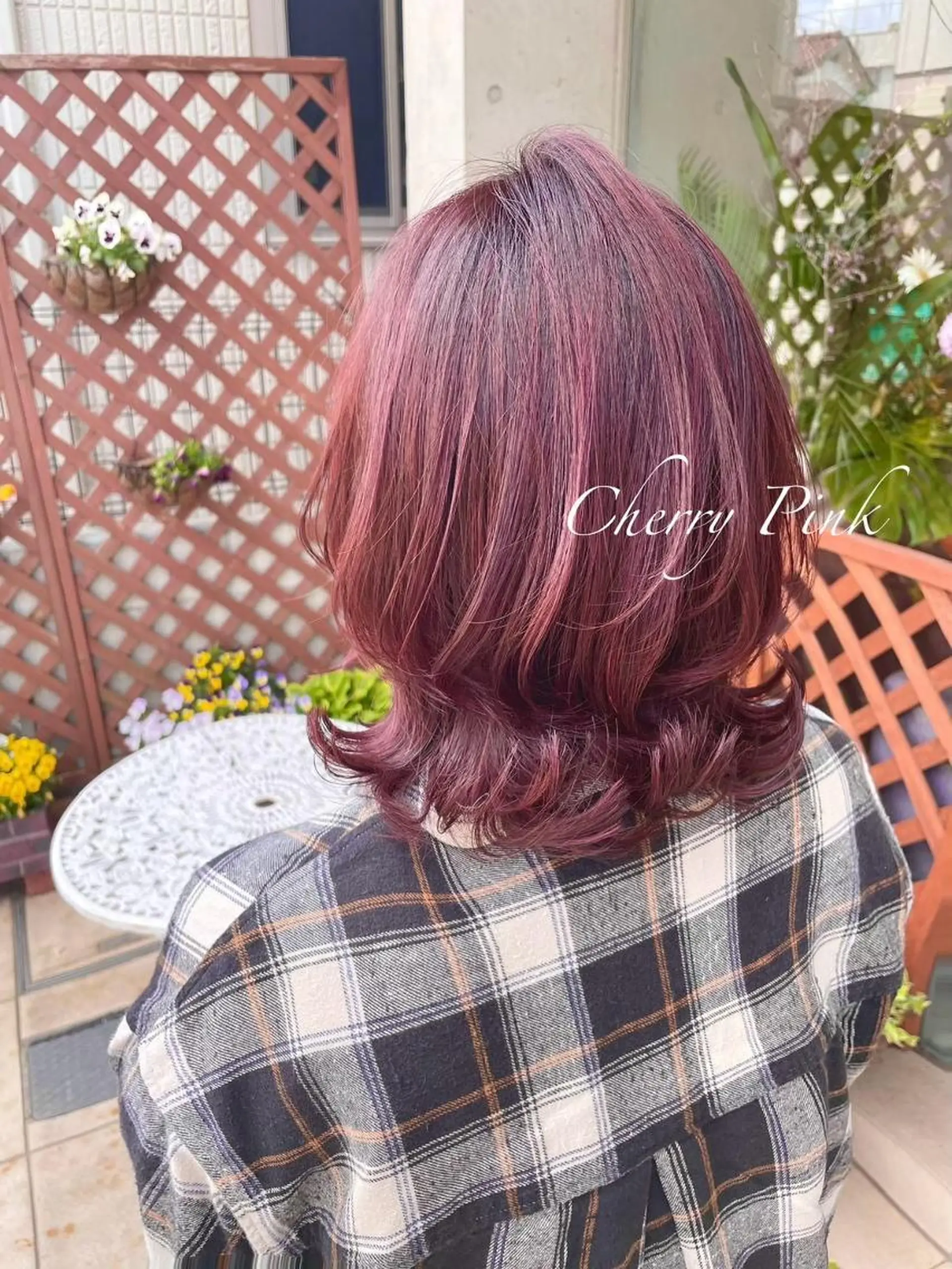 カラー ミディアム 工藤 詩月のヘアスタイル