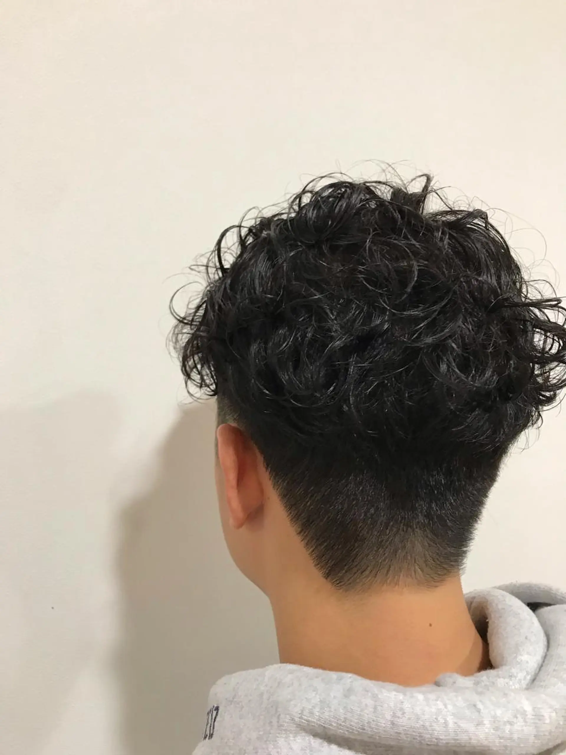 パーマ メンズ 暖色カラー🍊 ボブ🌿顔周りcutのヘアスタイル