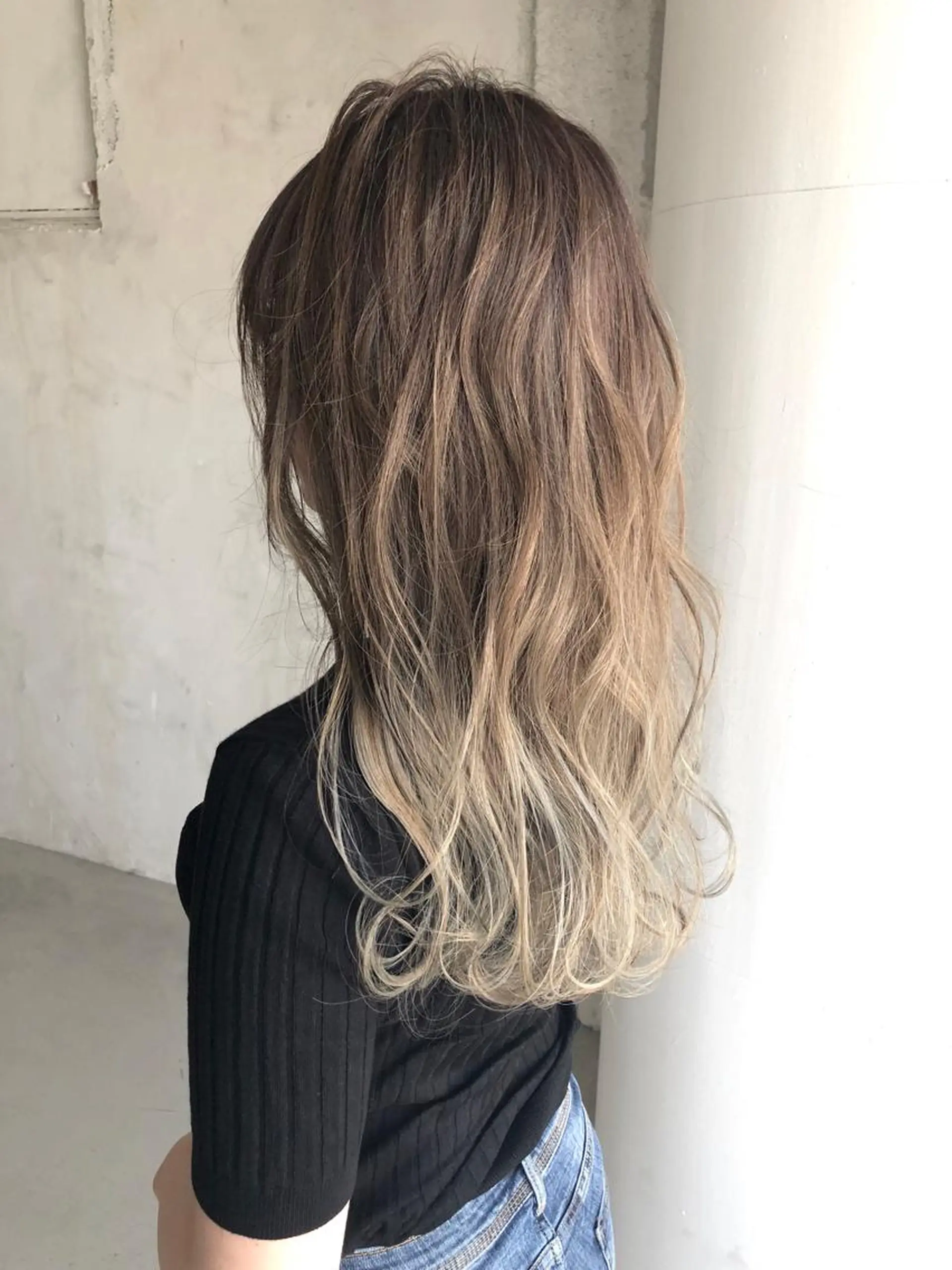 セミロング 小澤大輔 YOLO hairのヘアスタイル