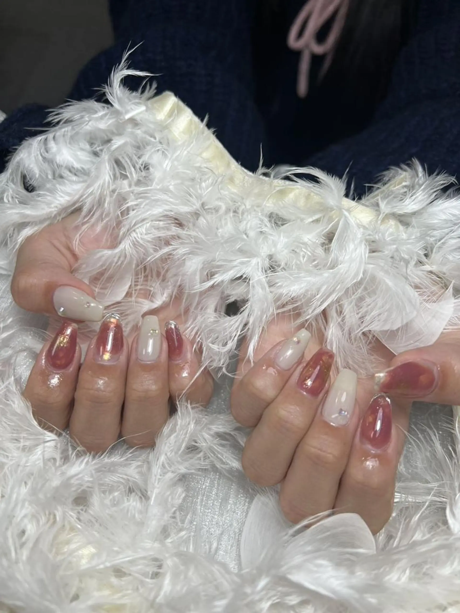 ネイル ハンドネイル ハンドケア DEMAIN- 🌹のネイルデザイン