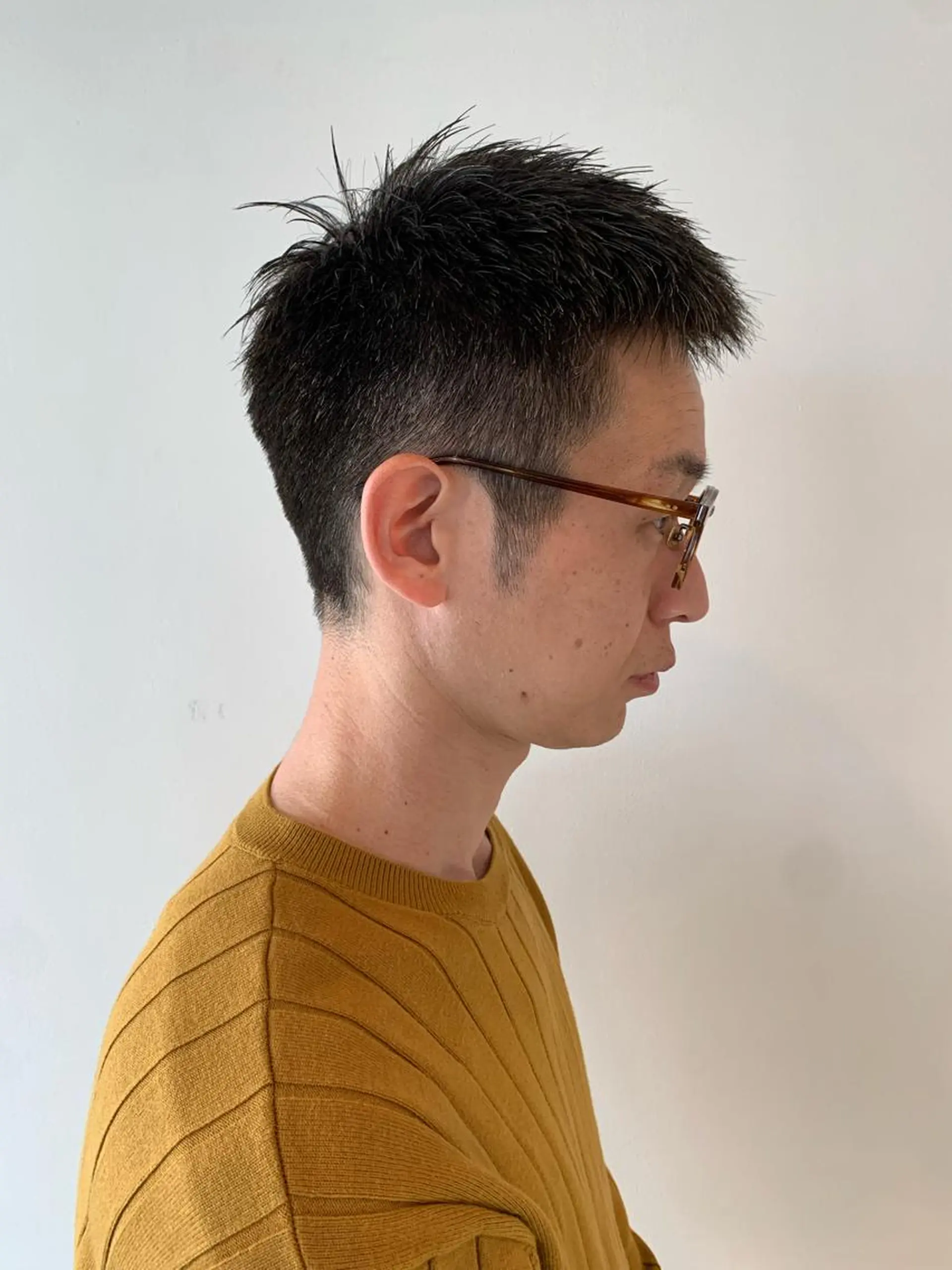 ショート 名竹聖治/透明感 カラー/縮毛矯正のヘアスタイル