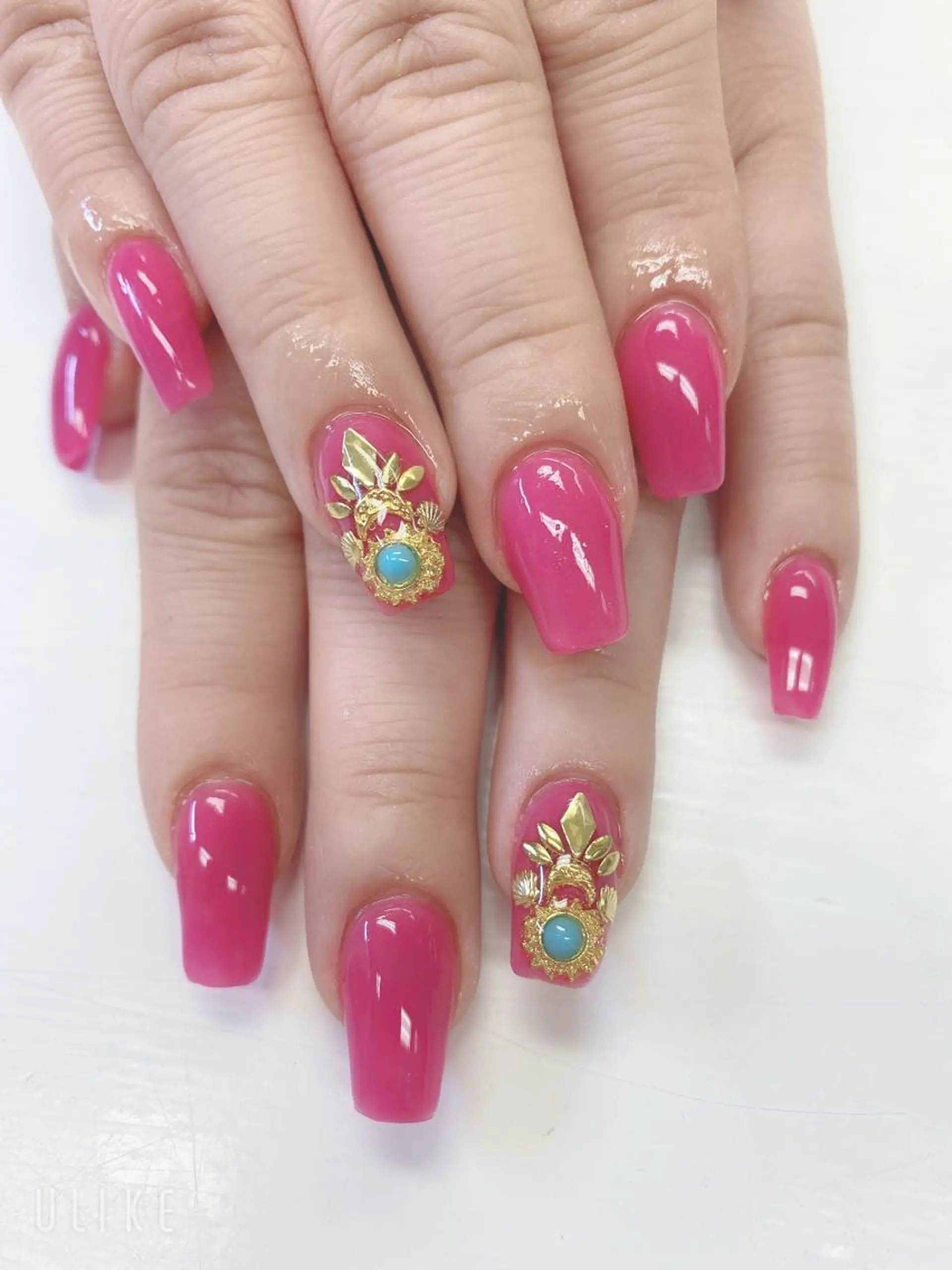 ショート ハンドネイル JNA認定講師🌸 RIEのネイルデザイン