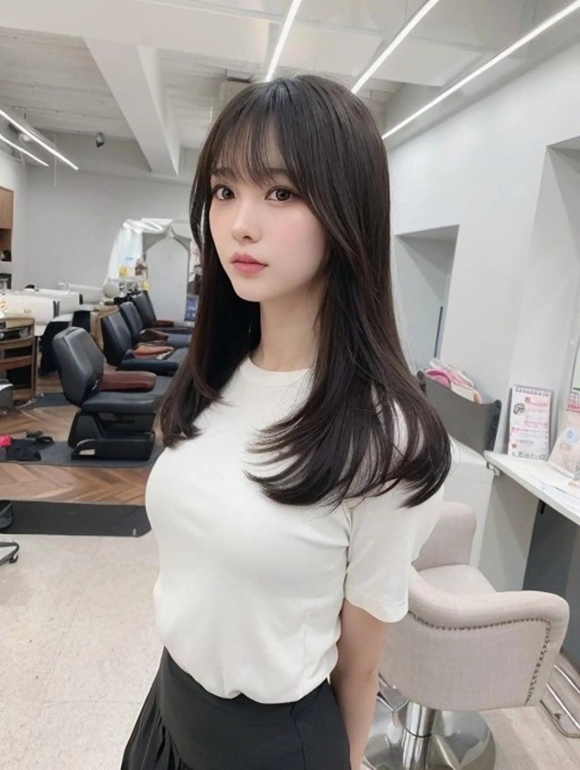 ロング ヘアアレンジ カラー 透明感爆モテカラー Hitoshiのヘアスタイル