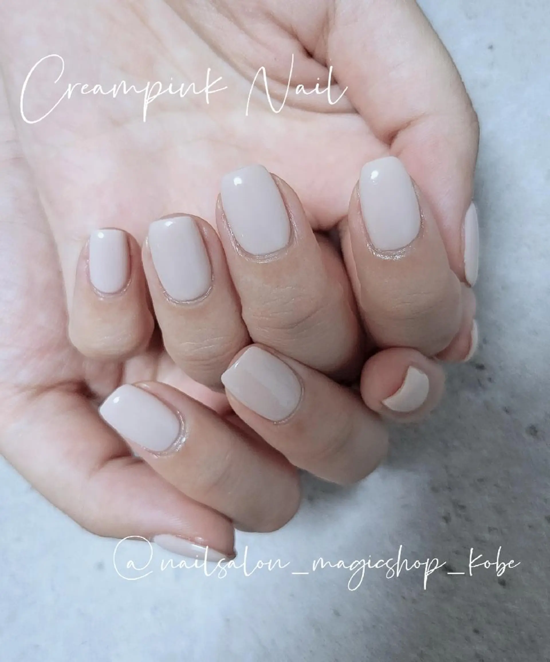 ネイル ジェルネイル マットネイル ワンカラーネイル ピンク ソフトジェル ハンドネイル Nailsalon MagicShopのネイルデザイン