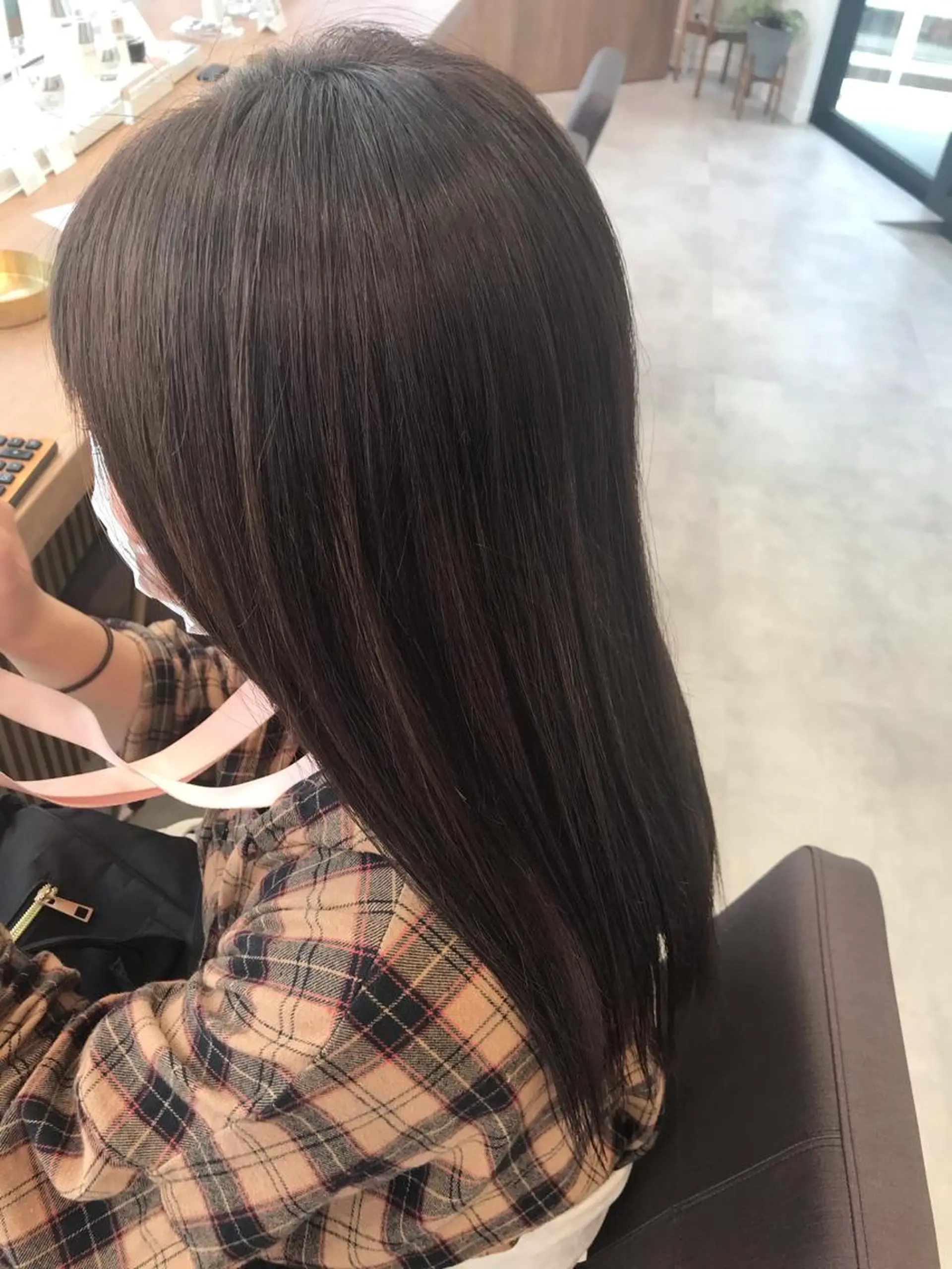ロング カラー 木野田 萌のヘアスタイル