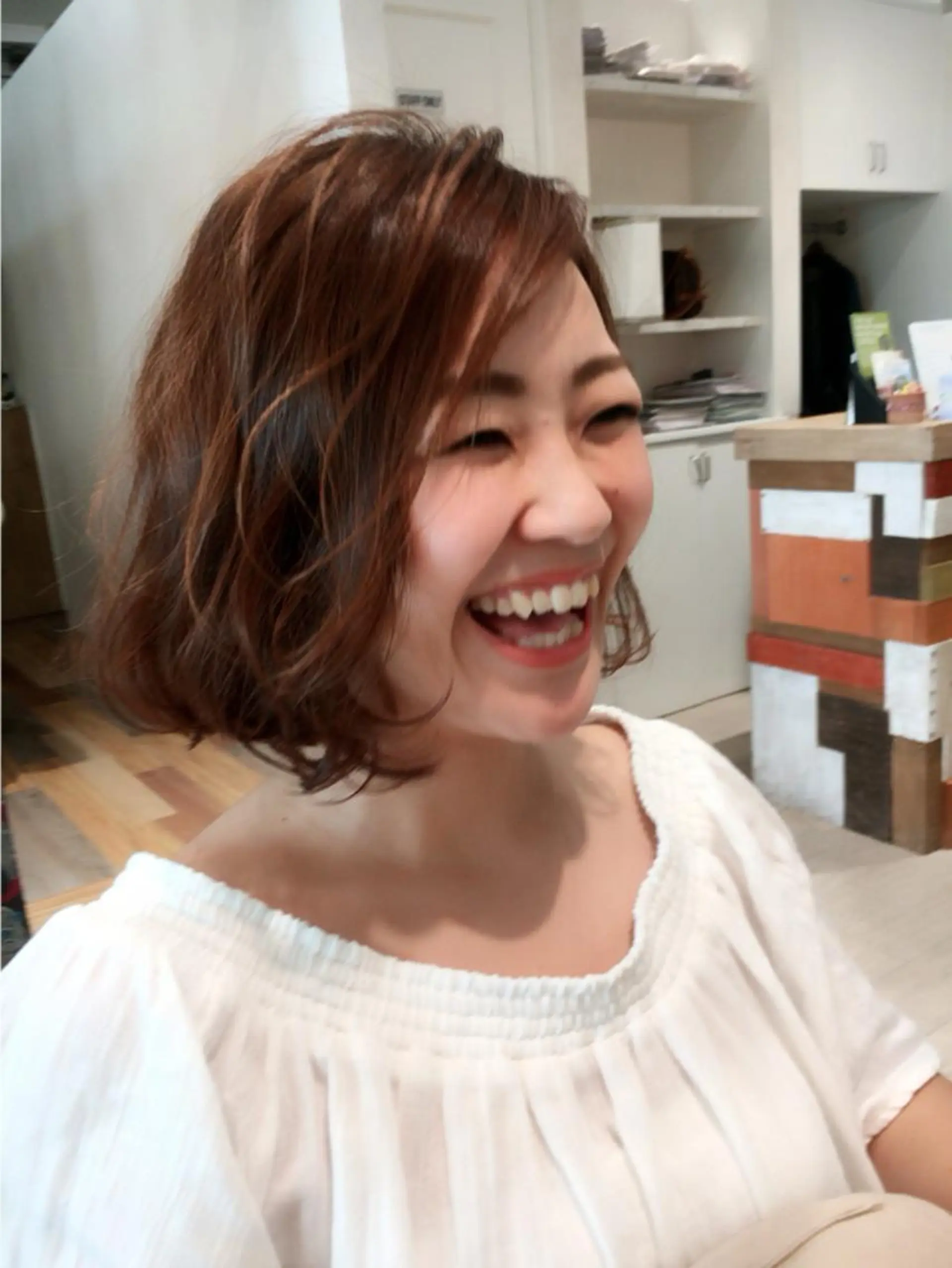 ショート カラー nakahara madokaのヘアスタイル