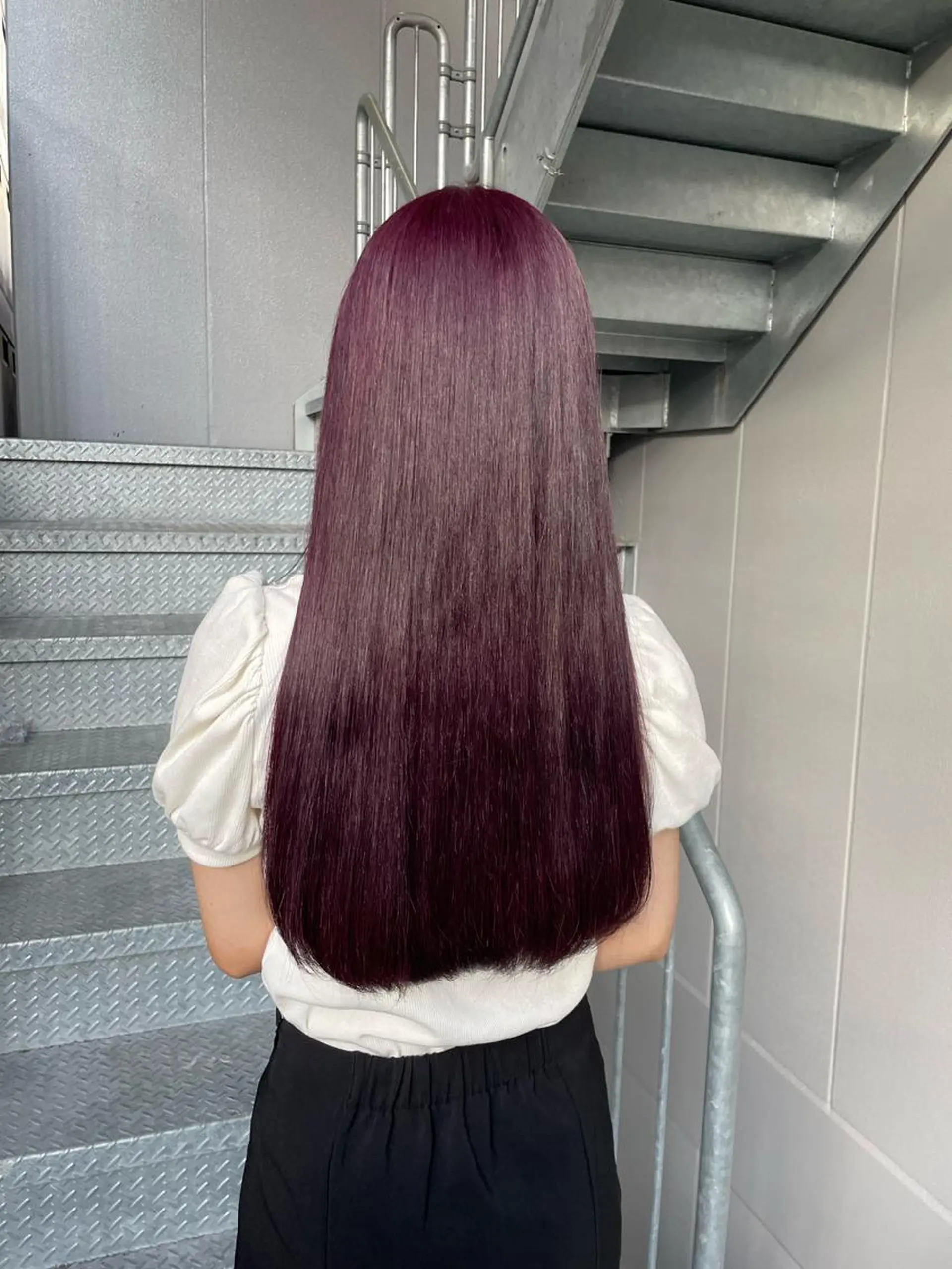 カラー ヘアアレンジ Ella所属・nana【艶髪】/ レイヤー/縮毛矯正のヘアスタイル