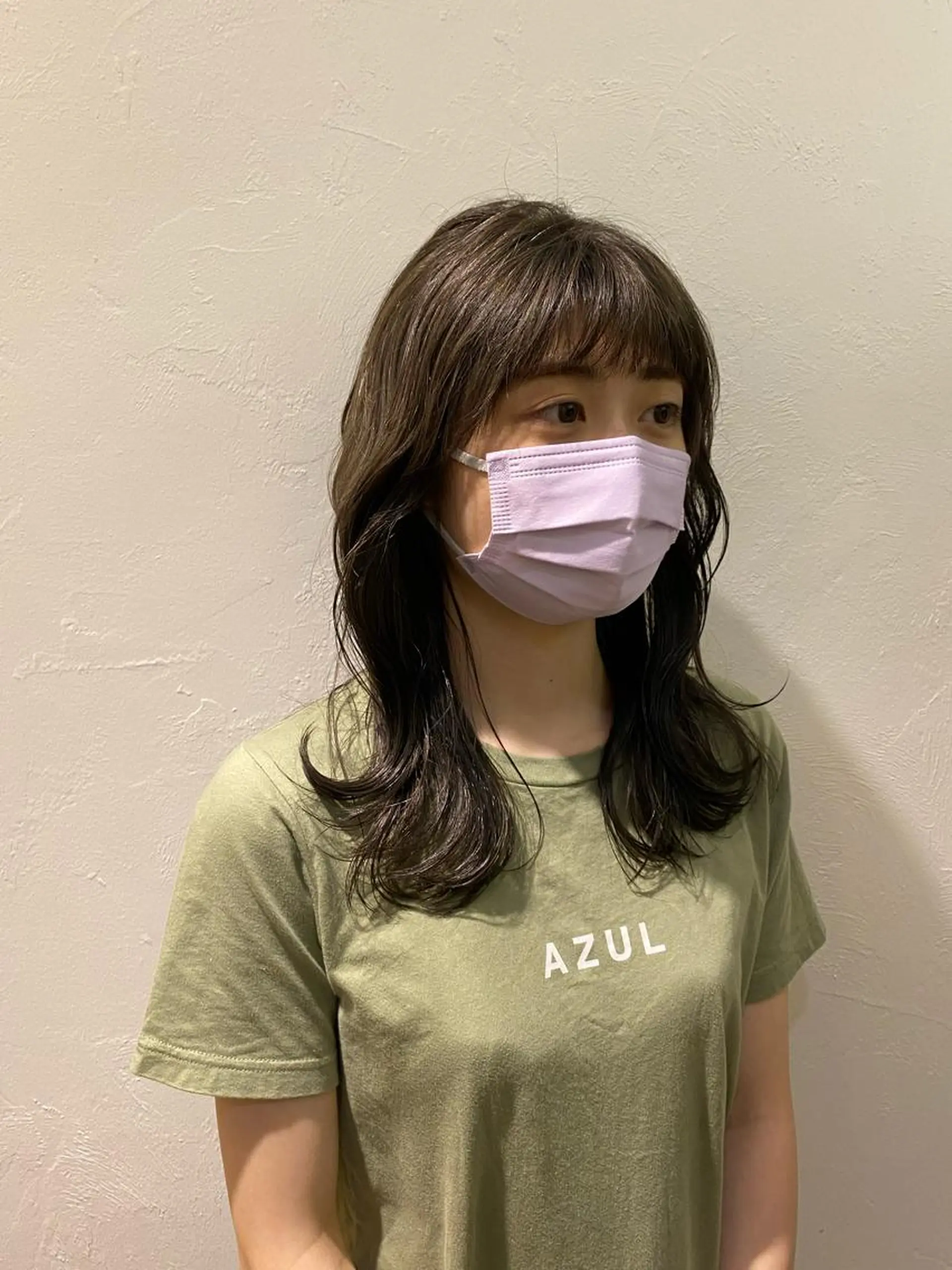 ロング くびれヘア 韓国風ヘア レイヤーカット カット ヘアカラー トリートメント 🌟ショート/シ ョートボブ/岡田🌟のヘアスタイル