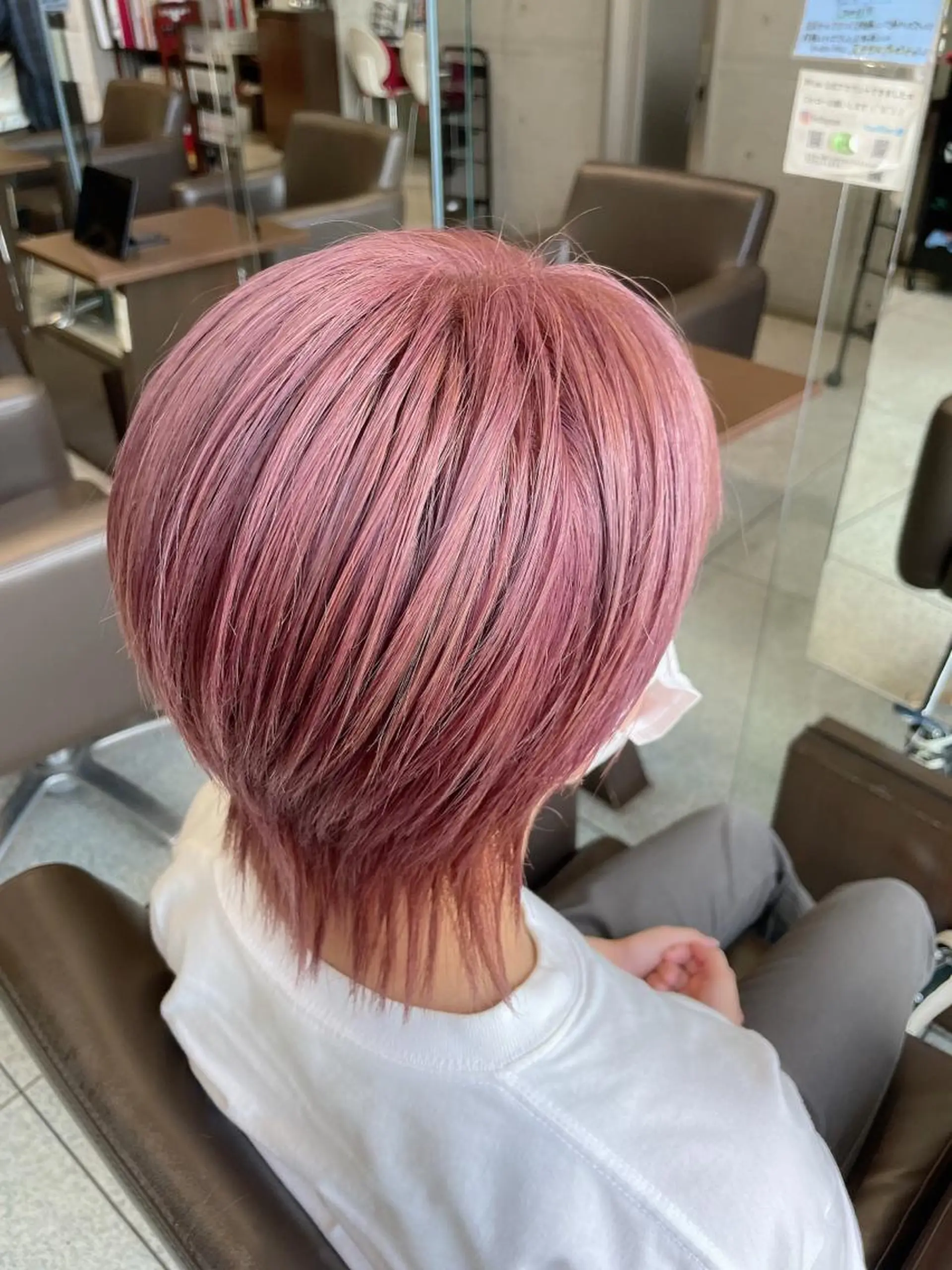 ショート カラー B.Chance カラーリスト　ペーのヘアスタイル