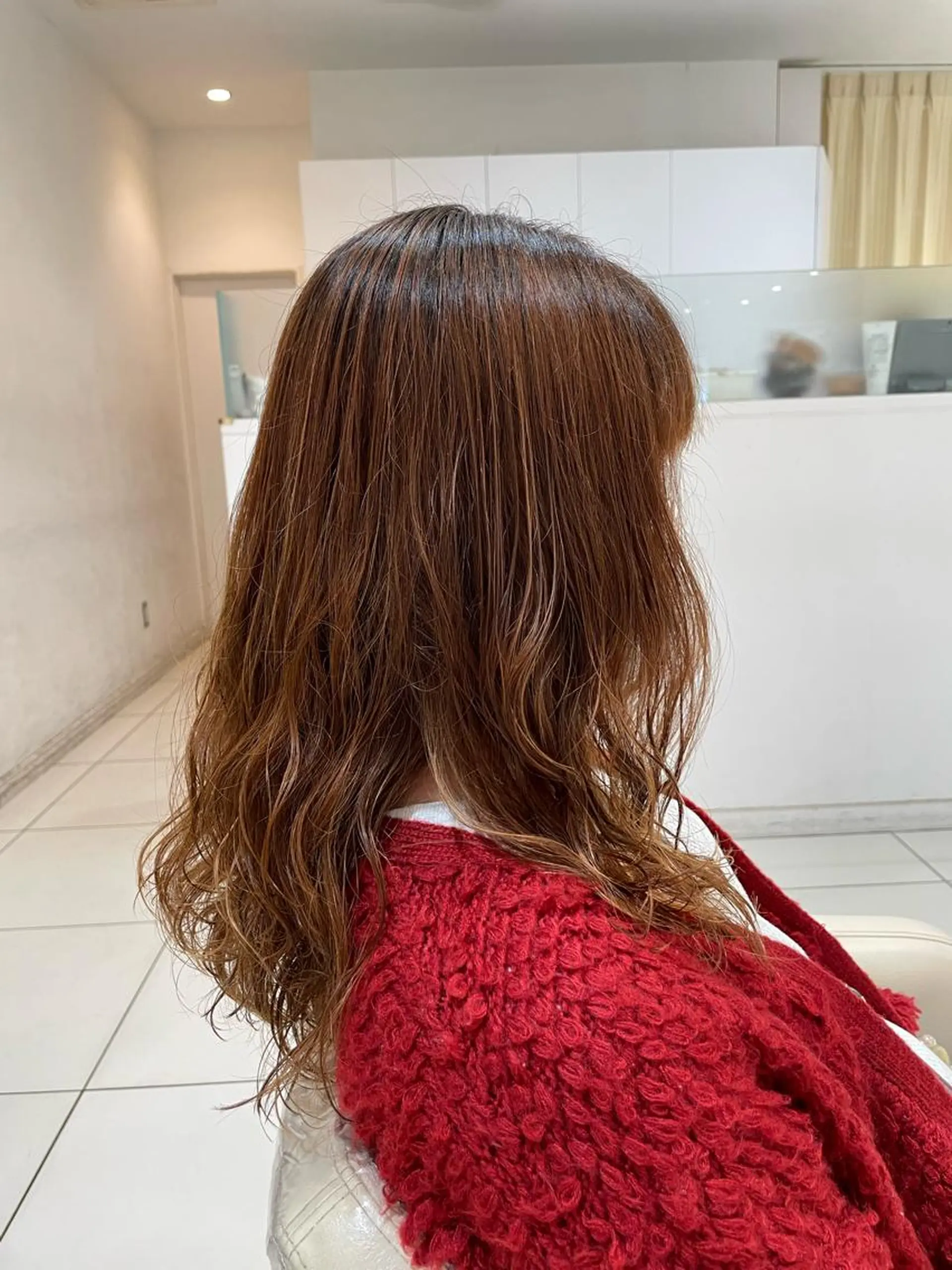 セミロング パーマ セミロングパーマ デジタルパーマ JERICHO HAIR所属・ユ カの眉毛・アイブロウイメージ