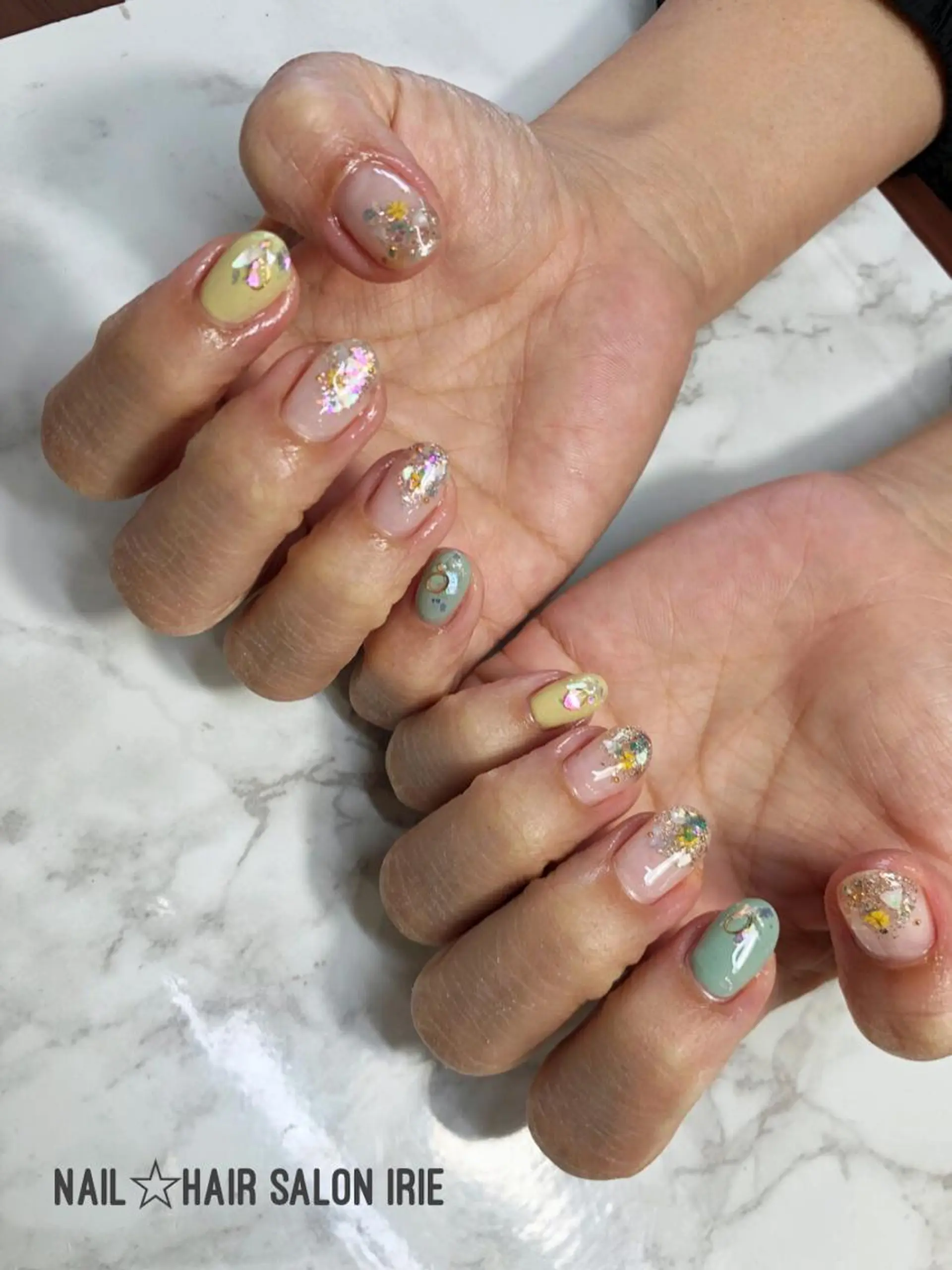 ネイル ハンドネイル Hair salon Irie所属・與儀 知佳のネイルデザイン