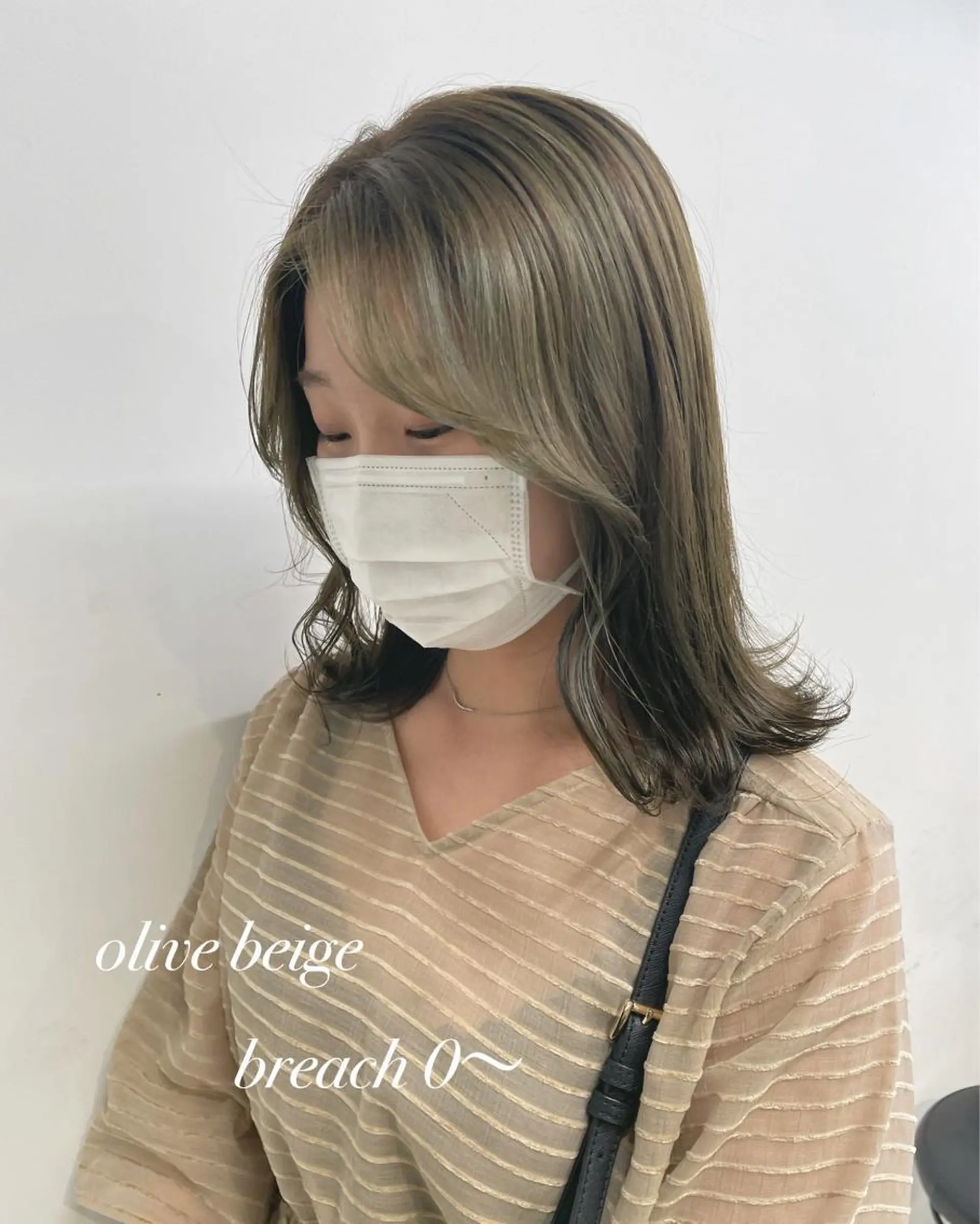 ミディアム ヘアカラー トリートメント サロウィン新宿三丁目East所属・💕冬モテ×上品色気 モテヘア💕山田航介のヘアスタイル