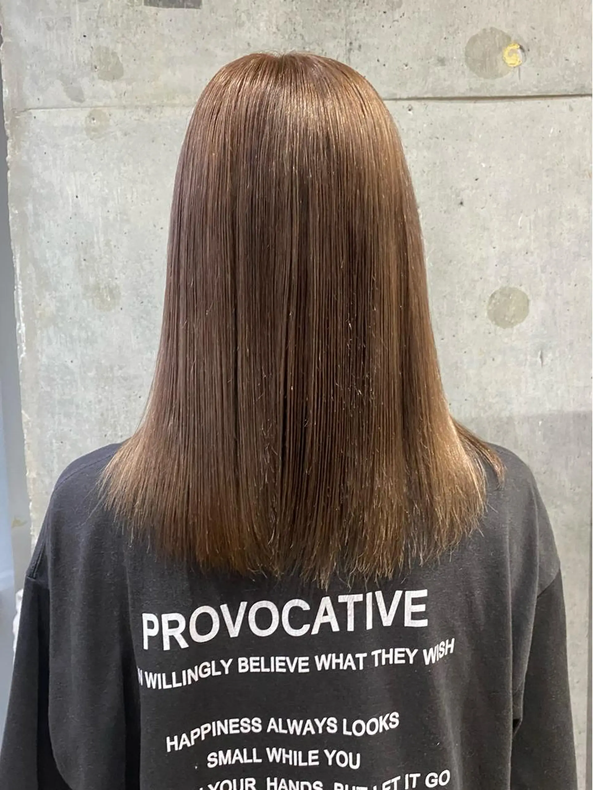 セミロング カラー ヘアカラー トリートメント 🤍柔らかhair 🤍Kazu 🐩のヘアスタイル