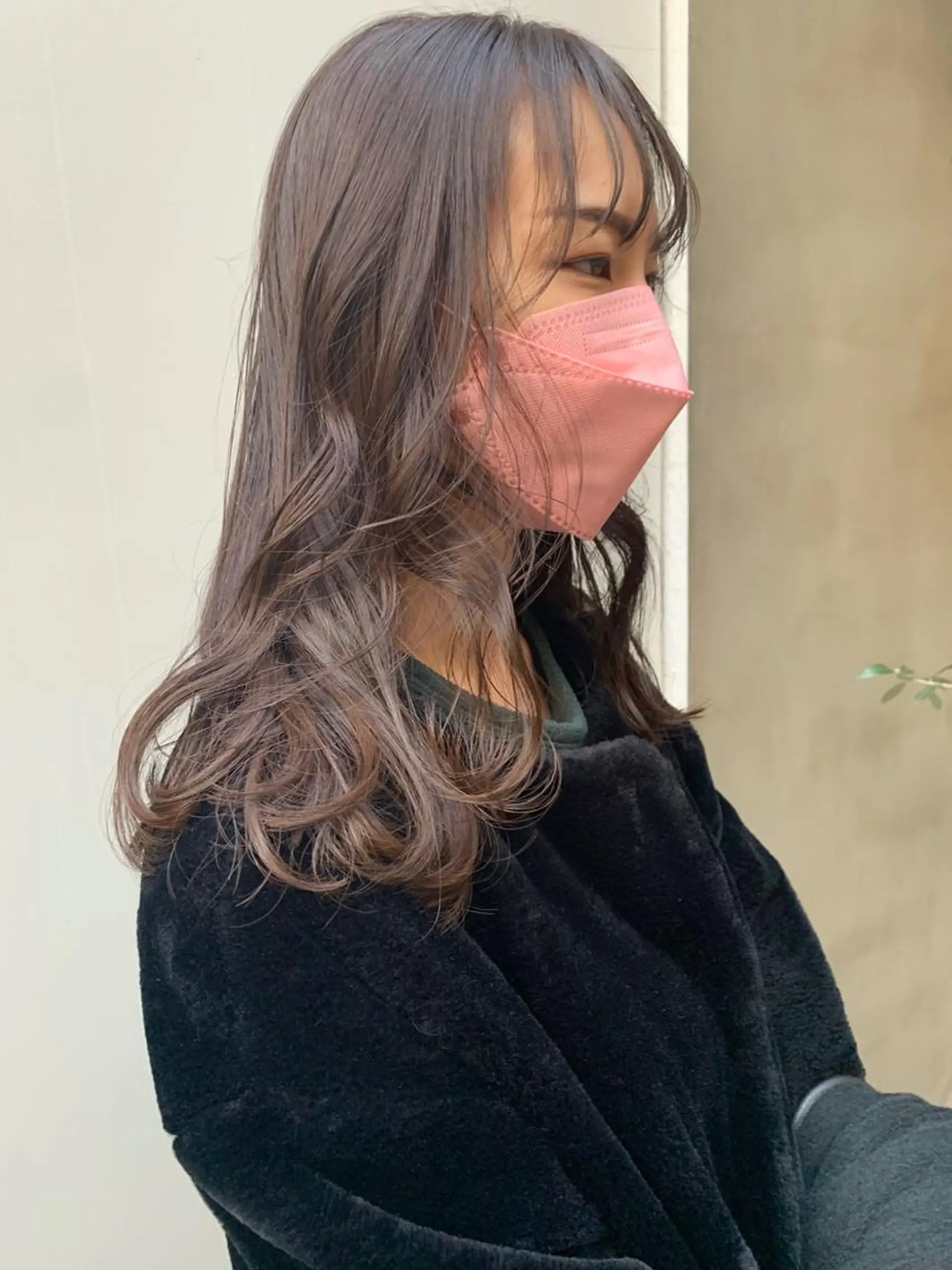 セミロング 米川 沙妃のヘアスタイル