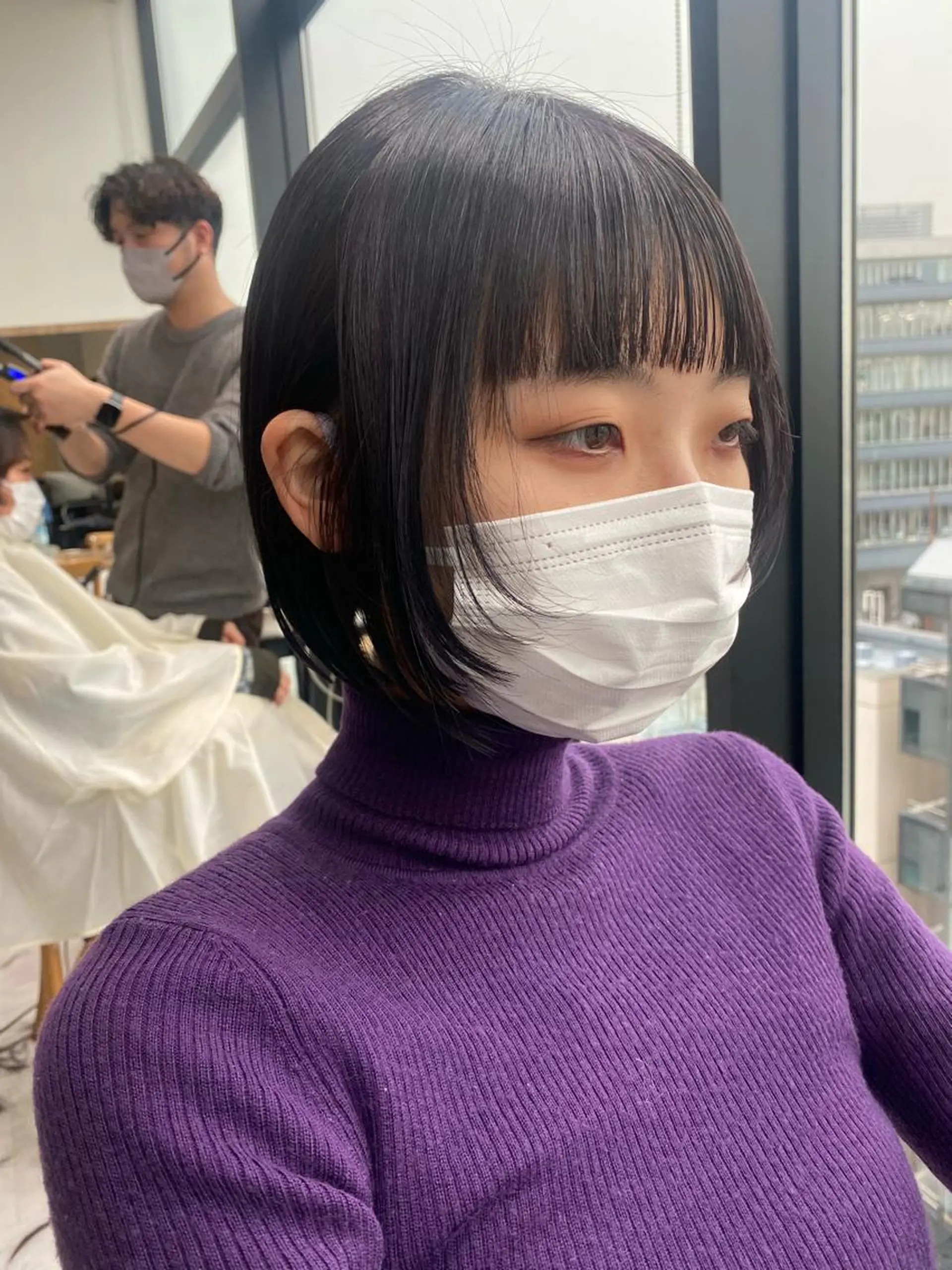 ショート カラー カット ヘアカラー トリートメント Dxxxx III所属・女性目線の大人 メンズ*Ayakaのヘアスタイル