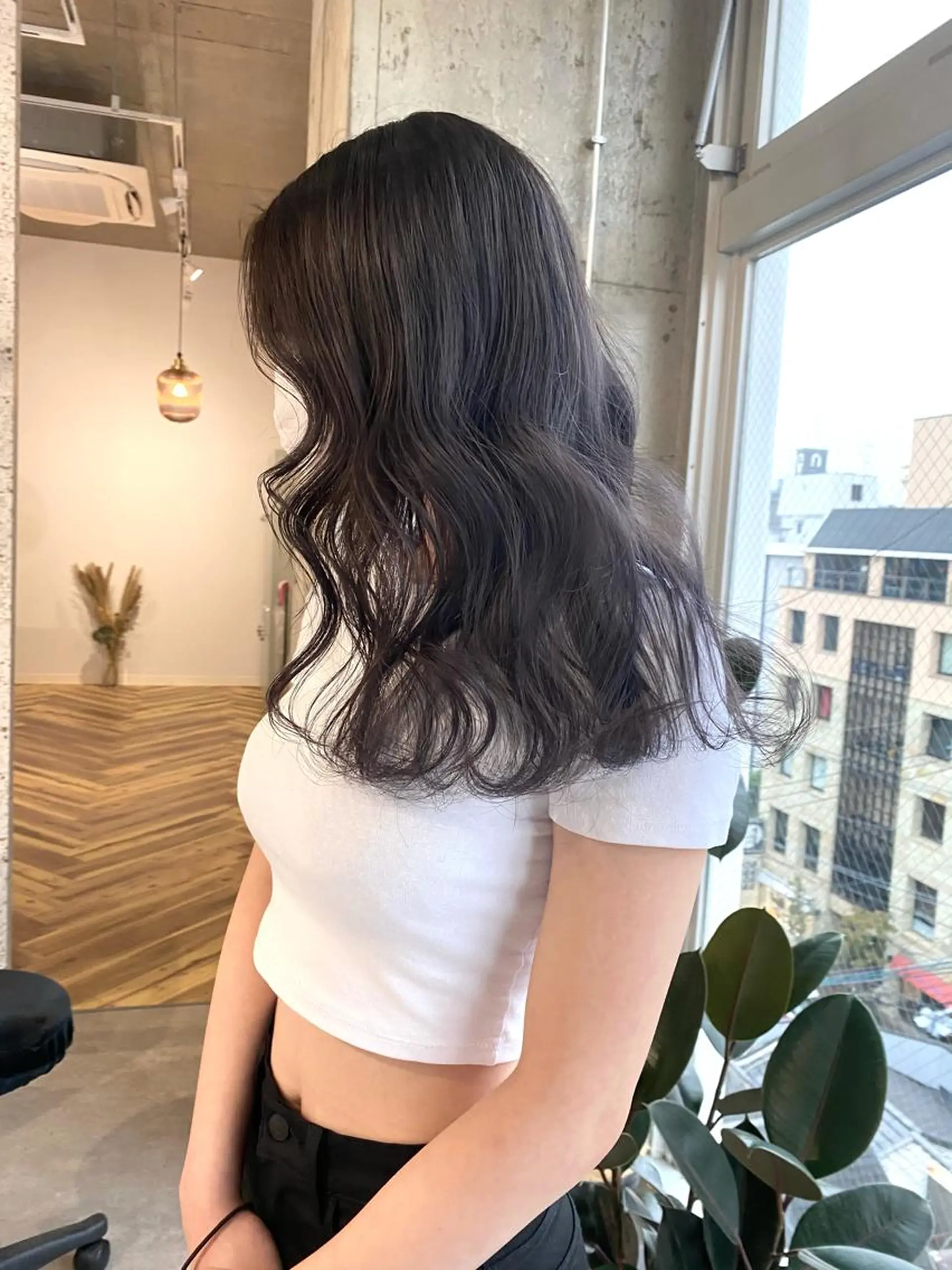 ロング カラー lani hair salon所属・SHOTO ハイトー ン/デザインカラーのヘアスタイル