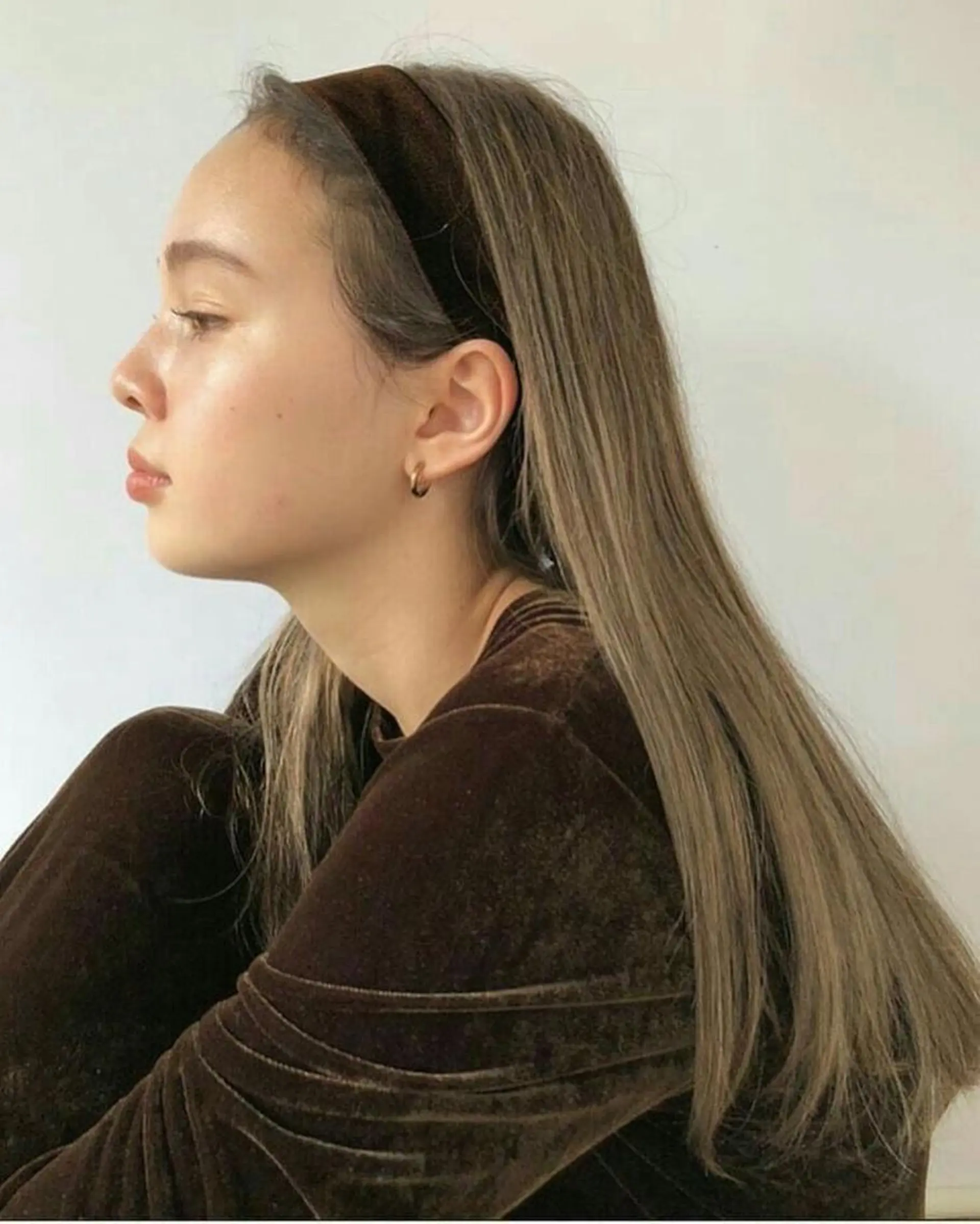 ロング カラー ベージュカラー ヘアカラー トリートメント ヘアセット 💐ナチュラルヘア Kroda💐のヘアスタイル