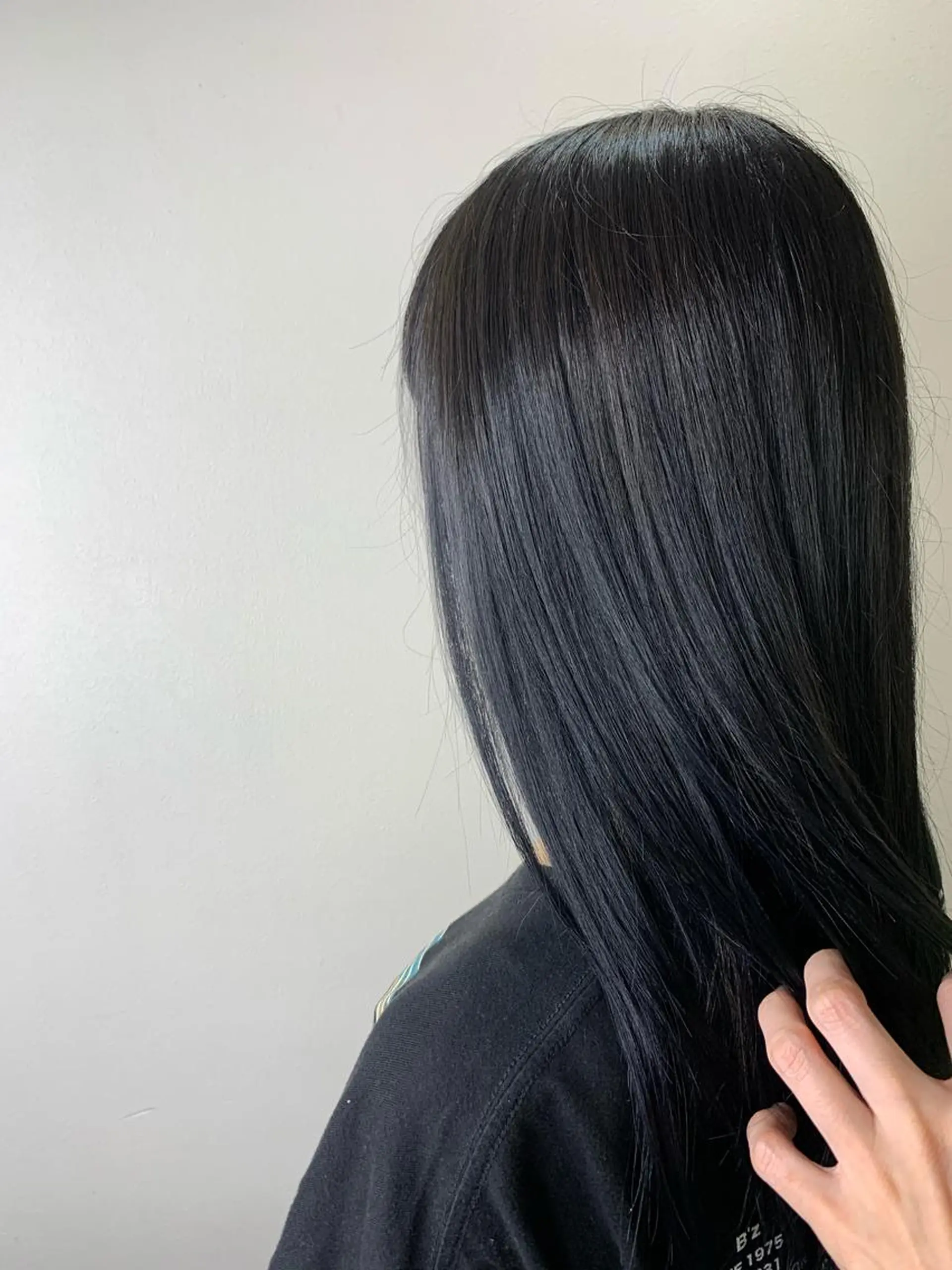 カラー 黒髪 ブルーカラー ブルーブラック 艶髪クリエイター🪽 秋田 聖也のヘアスタイル