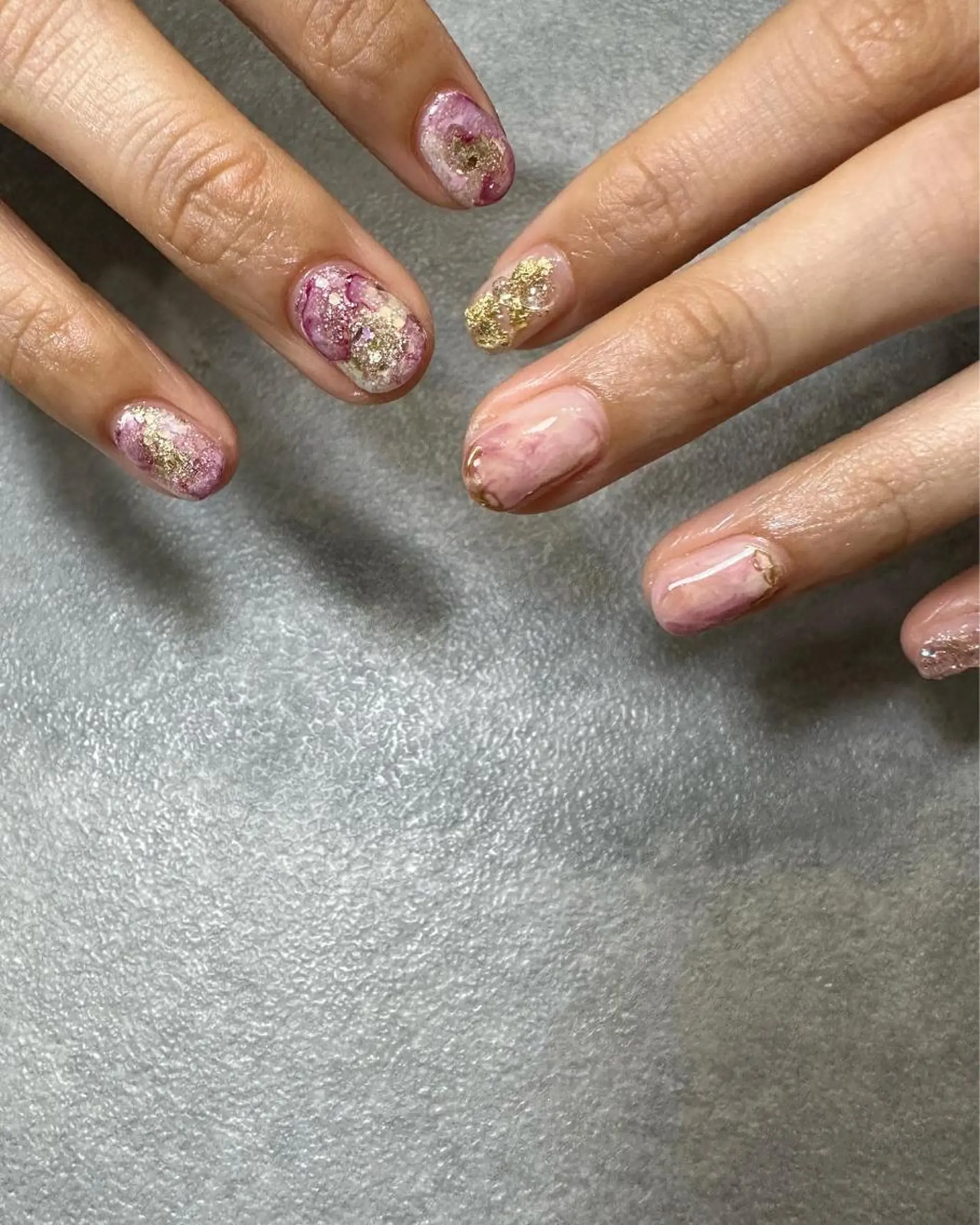 ネイル ハンドネイル フットネイル kiii.__ ✴︎*のネイルデザイン