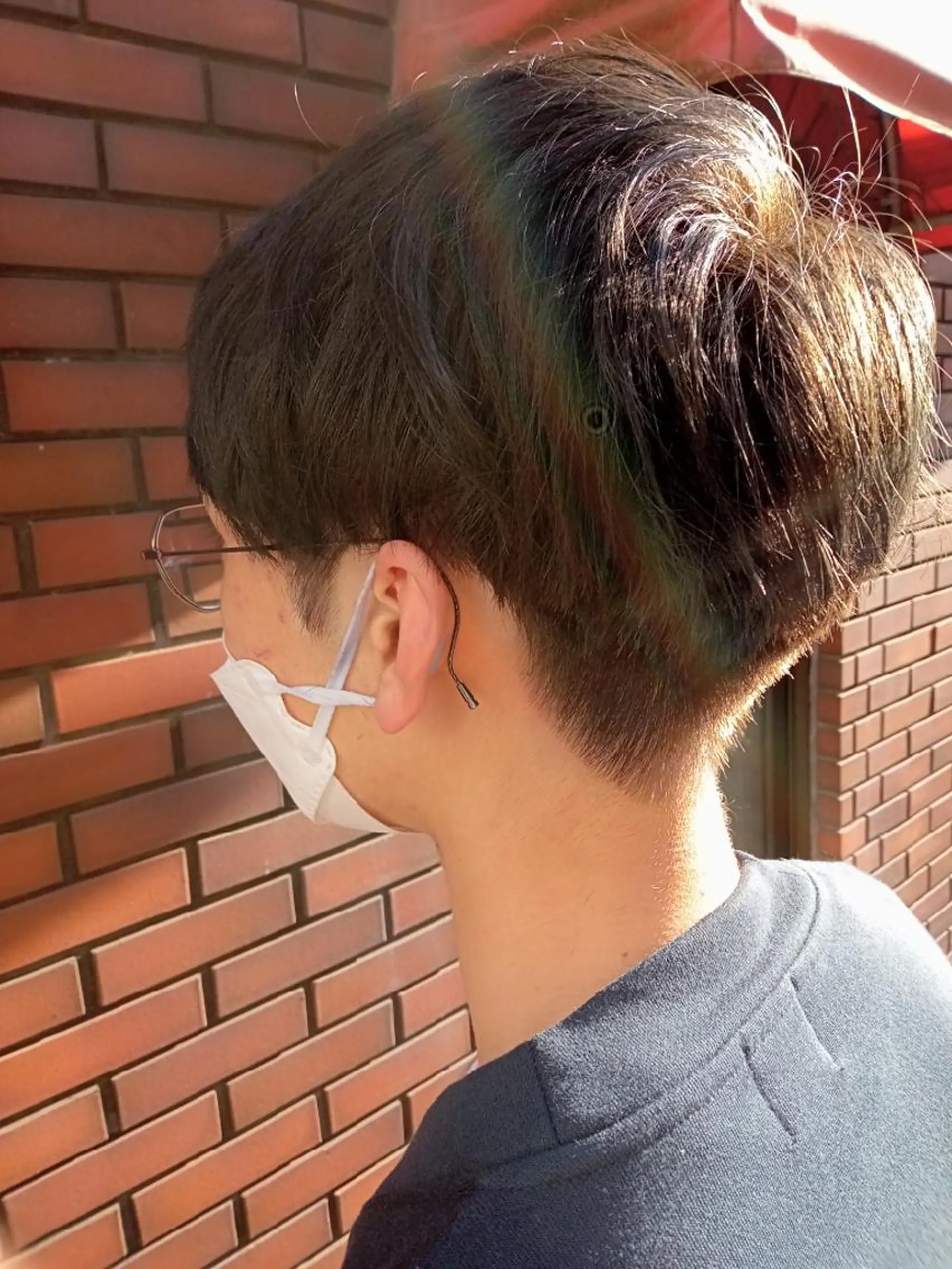 ショート カラー メンズ ひな ALBA🐰三鷹のヘアスタイル