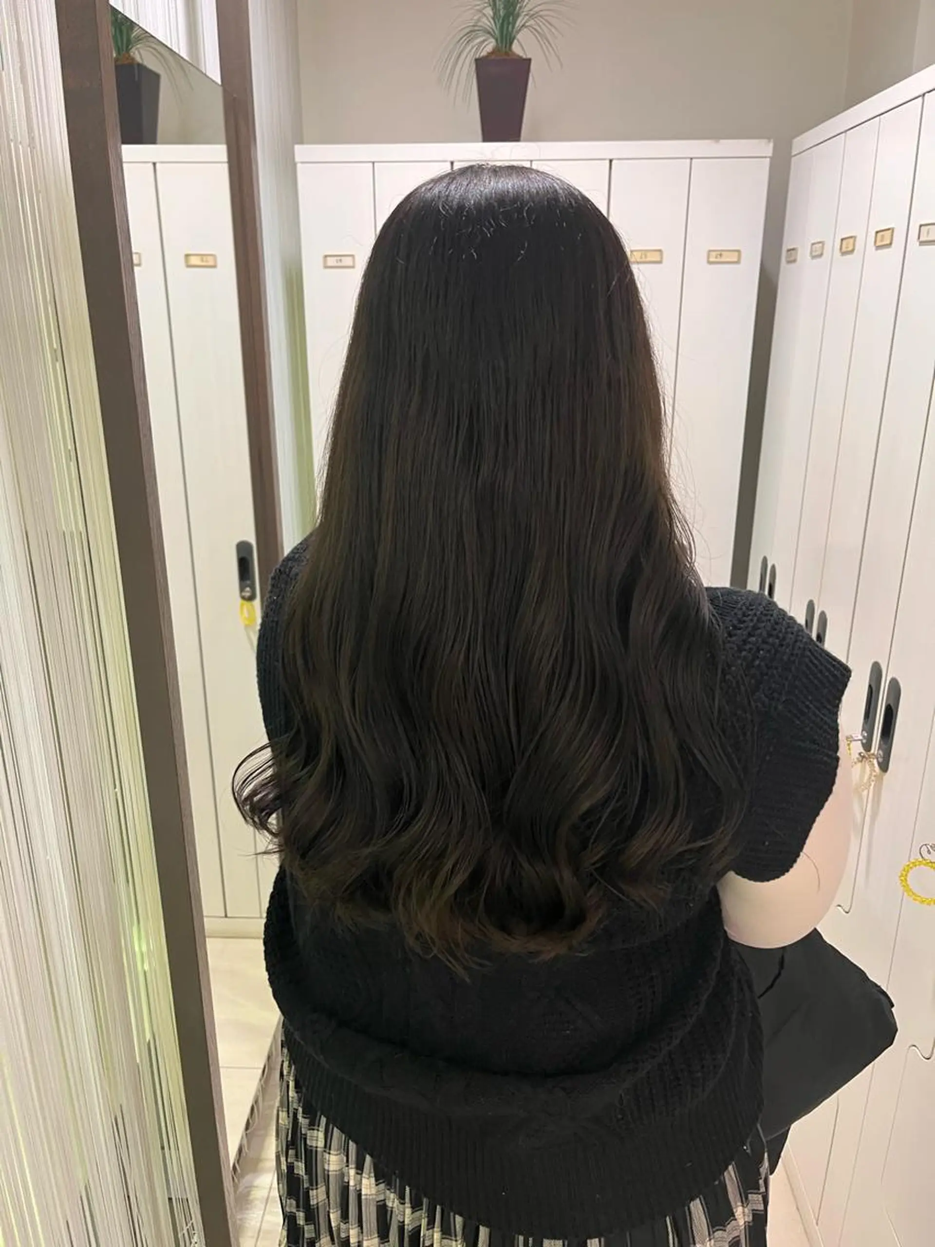 ロング ぷつっとボブ/ちゅる ピンク/mika☆のヘアスタイル