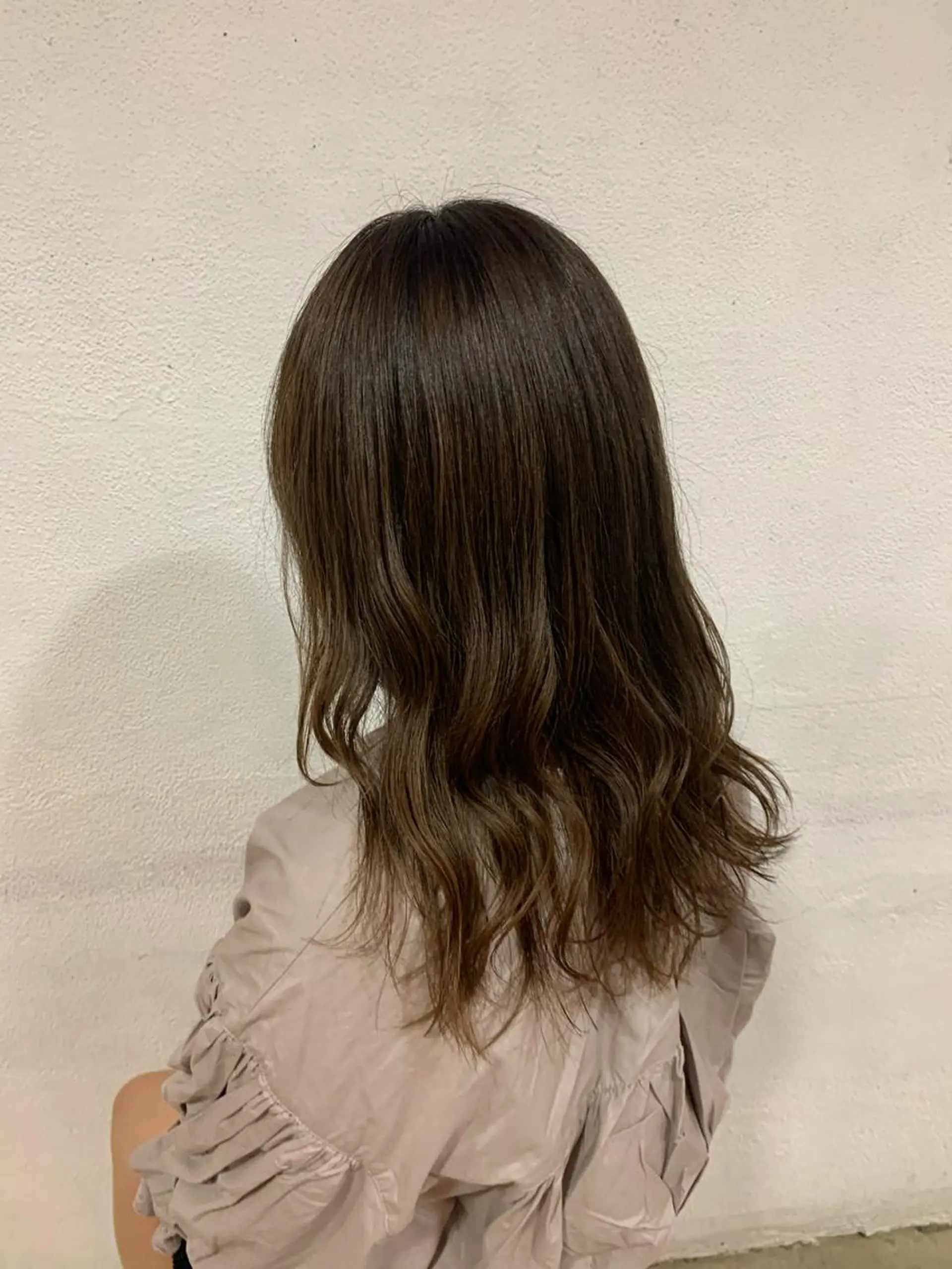 セミロング カラー パーマ まつ毛パーマ🐏 NANAMIのマツエク・マツパデザイン