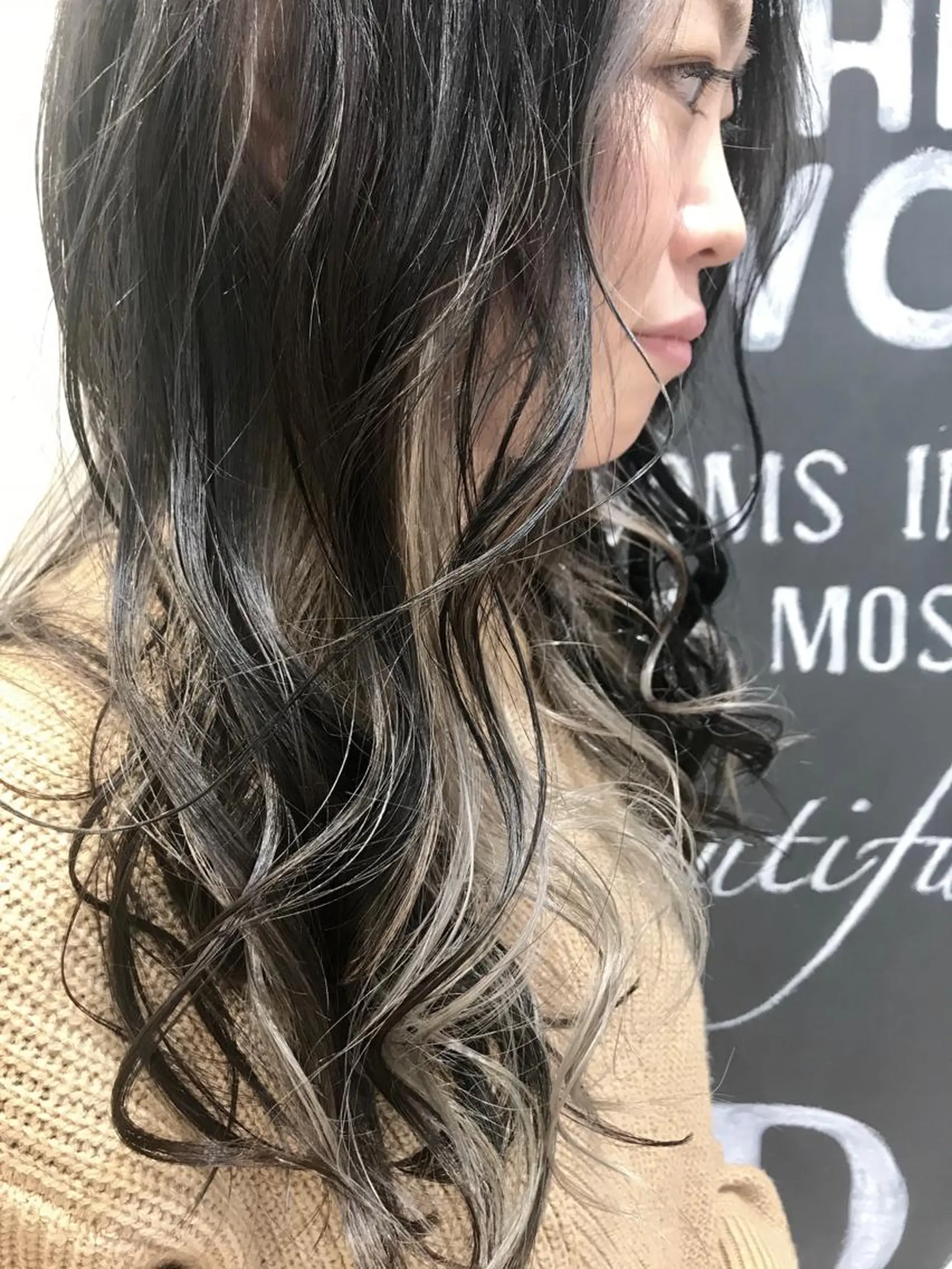 ロング ヘアカラー ✨酸性ストレート✨ 南川だいさくのヘアスタイル