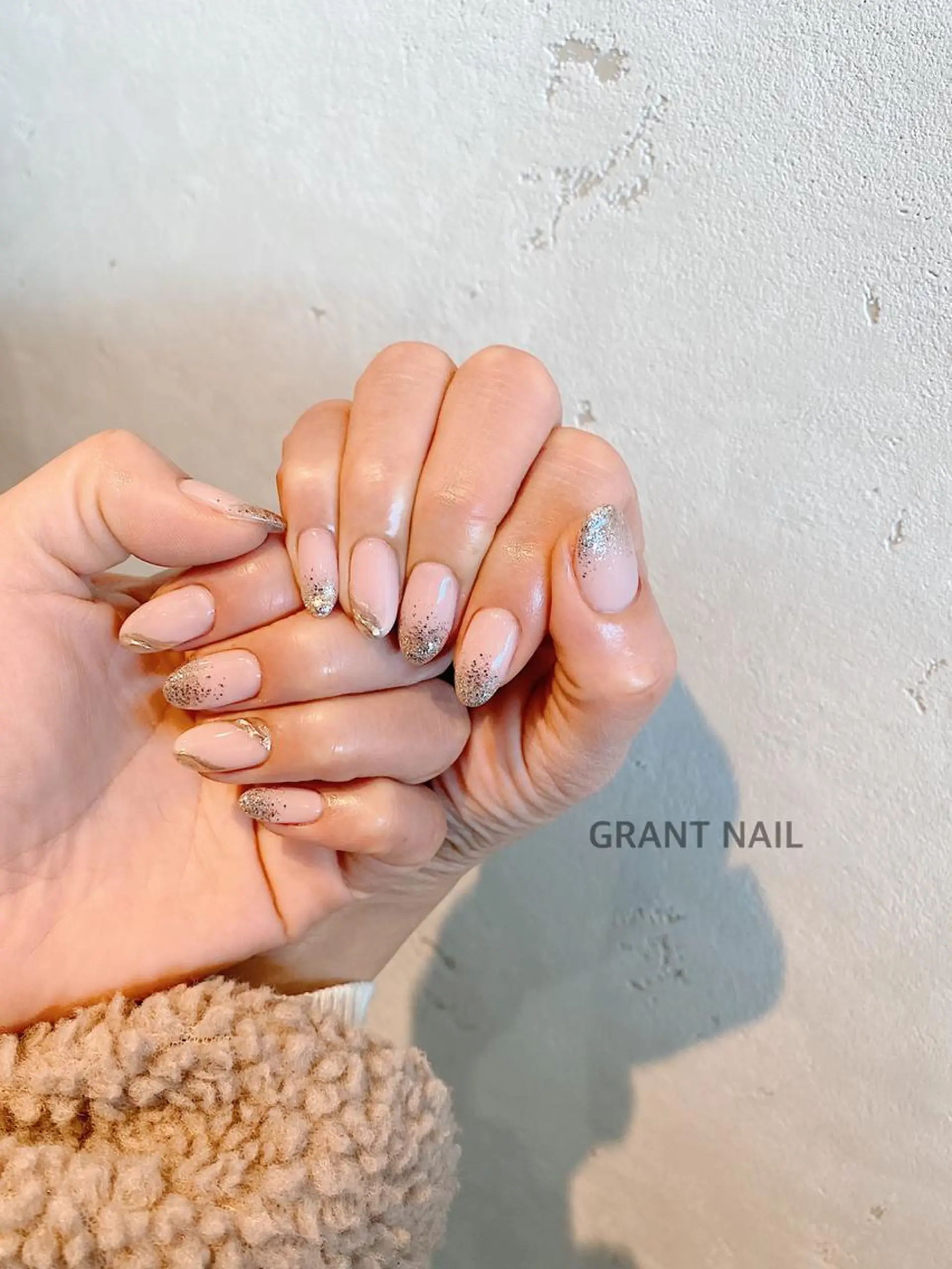 ネイル アートネイル クリアネイル ジェルネイル ニュアンスネイル GRANT NAIL 岩出店のネイルデザイン