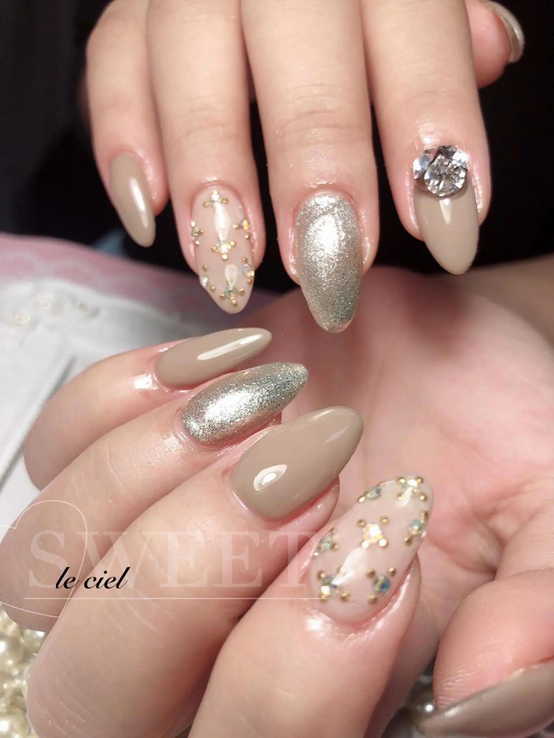 ネイル 持ち込み ハンドネイル Naka Rieのネイルデザイン