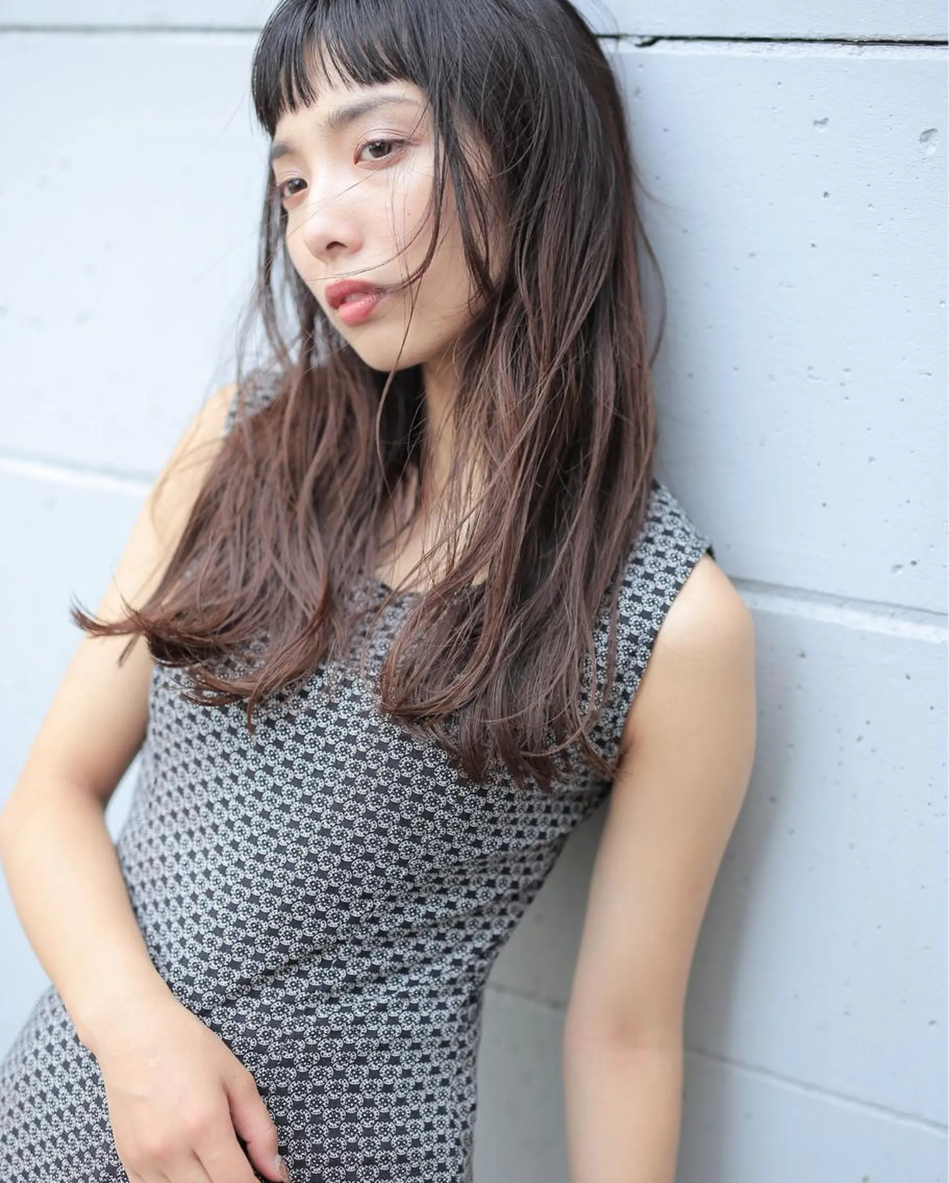 ロング パーマ カット パーマ トリートメント 下北沢 soiのヘアスタイル