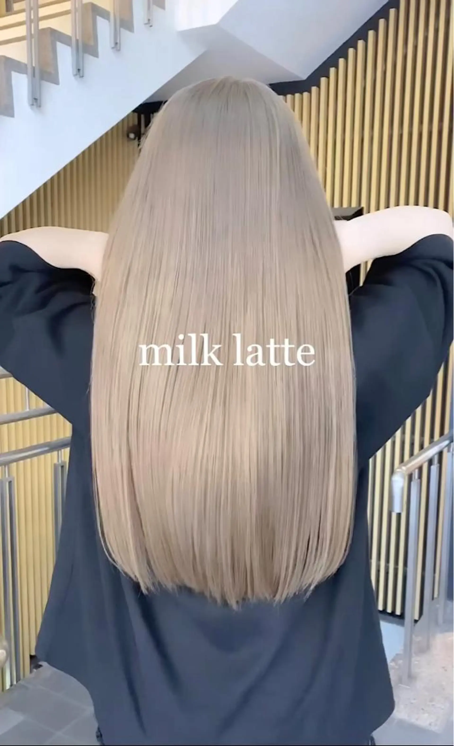 ロング カラー ヘアカラー トリートメント Selenehair 三条本店のヘアスタイル