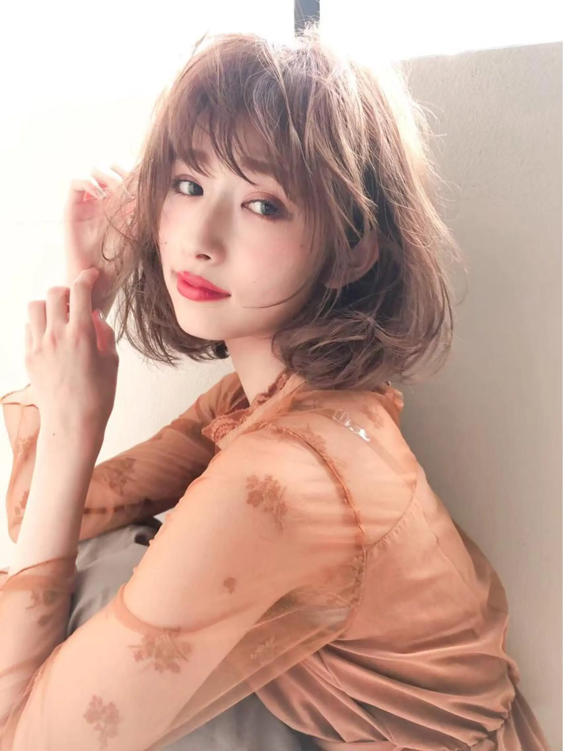 ロング 渋谷/メンズパーマ/ ミディアム/田代昂平のヘアスタイル