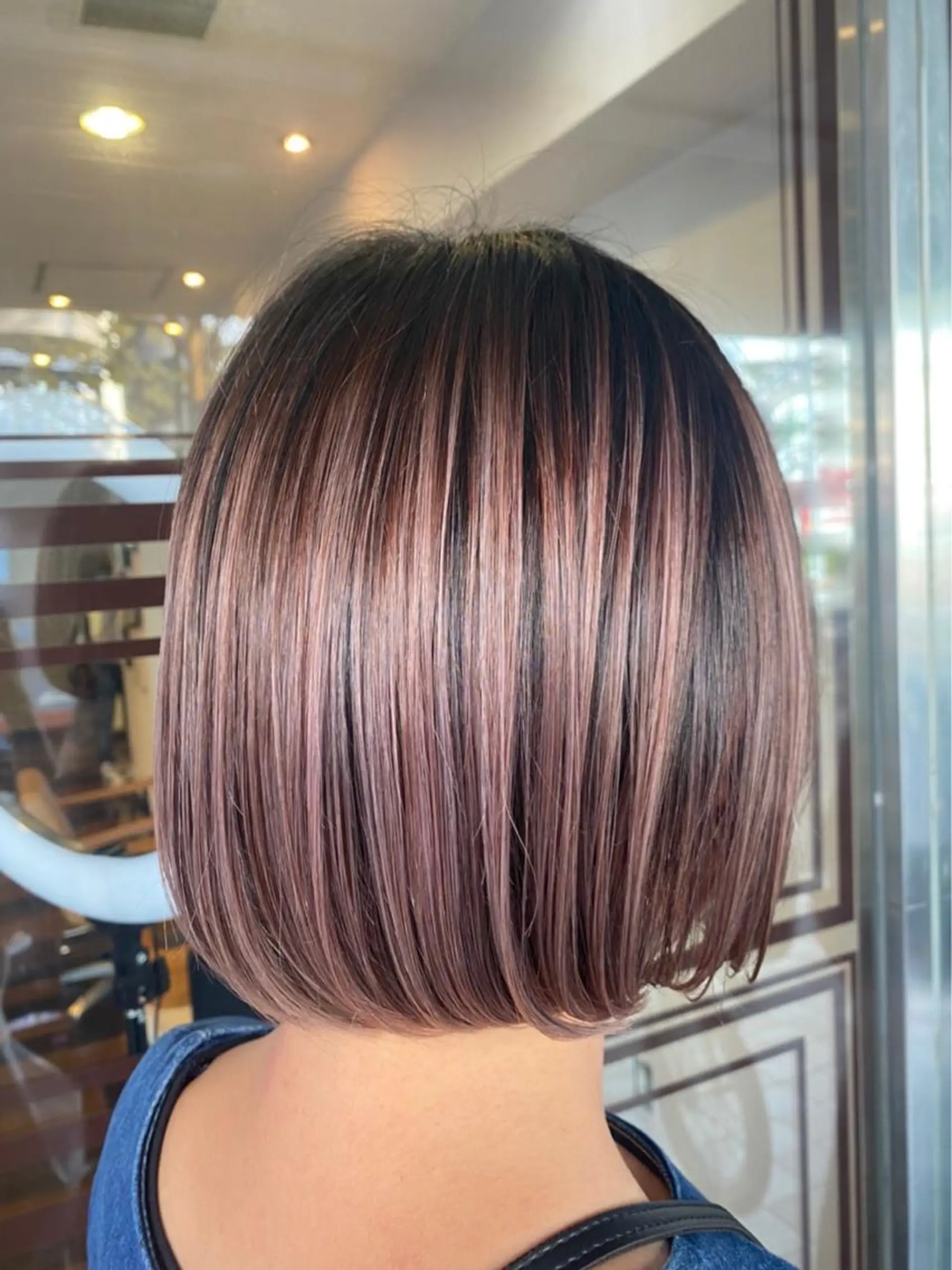 ミディアム ふるはし みなのヘアスタイル