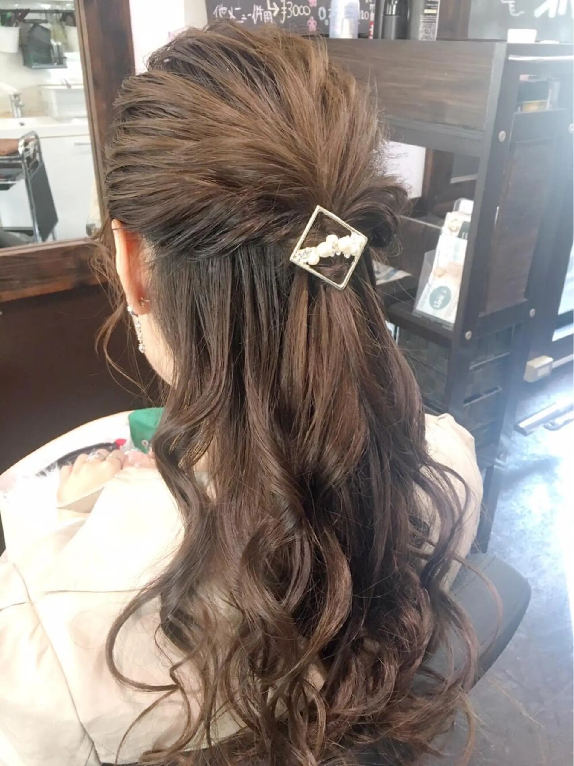 ヘアアレンジ ハーフアップ hairsalon Link所属・hairsalon Linkのヘアスタイル