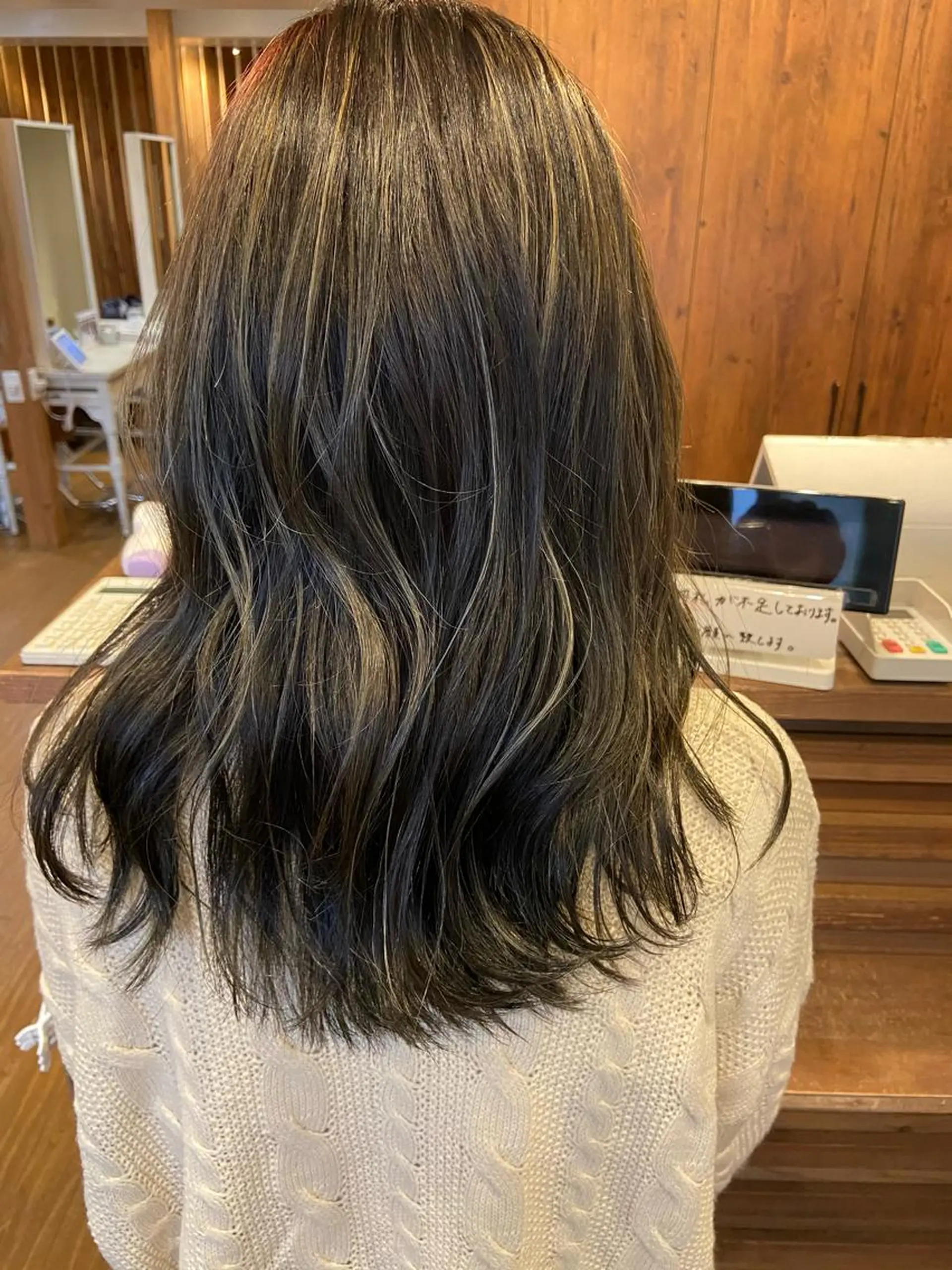 セミロング TELA HAIR 南柏店のヘアスタイル