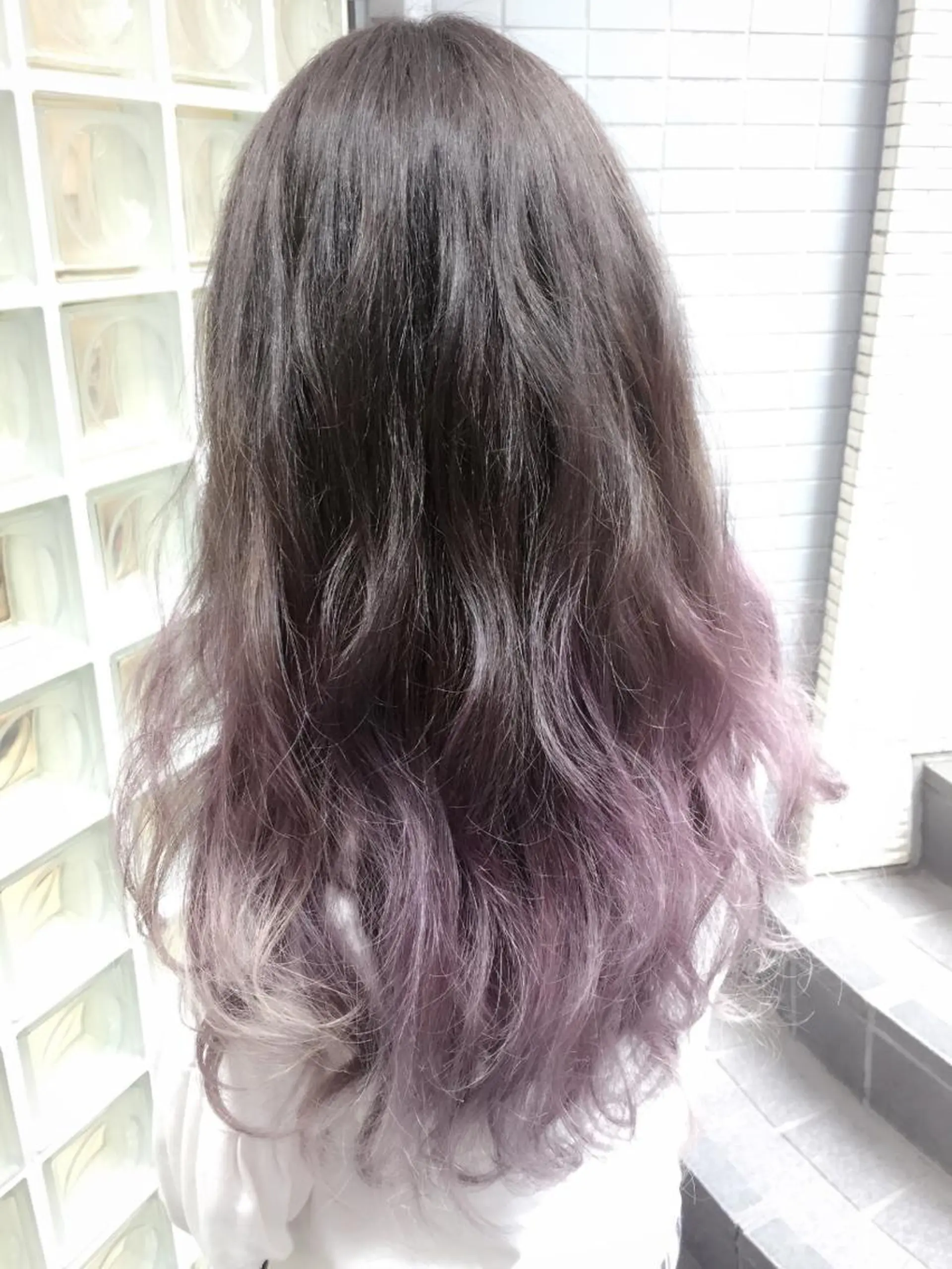 ロング カラー パーマ サロウィン柏所属・神山 昌子のヘアスタイル