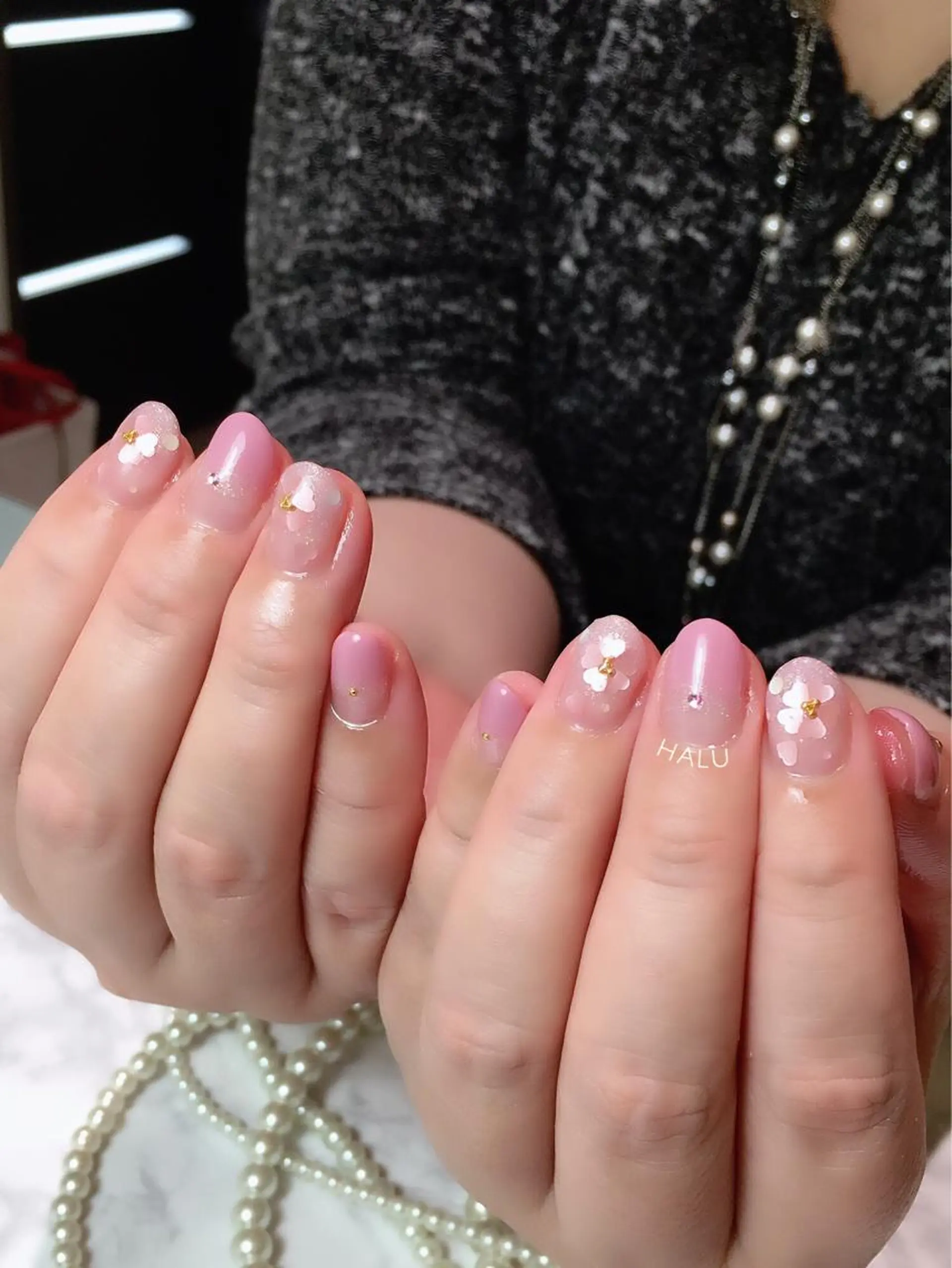 ネイル 桜ネイル HALU ハルのネイルデザイン