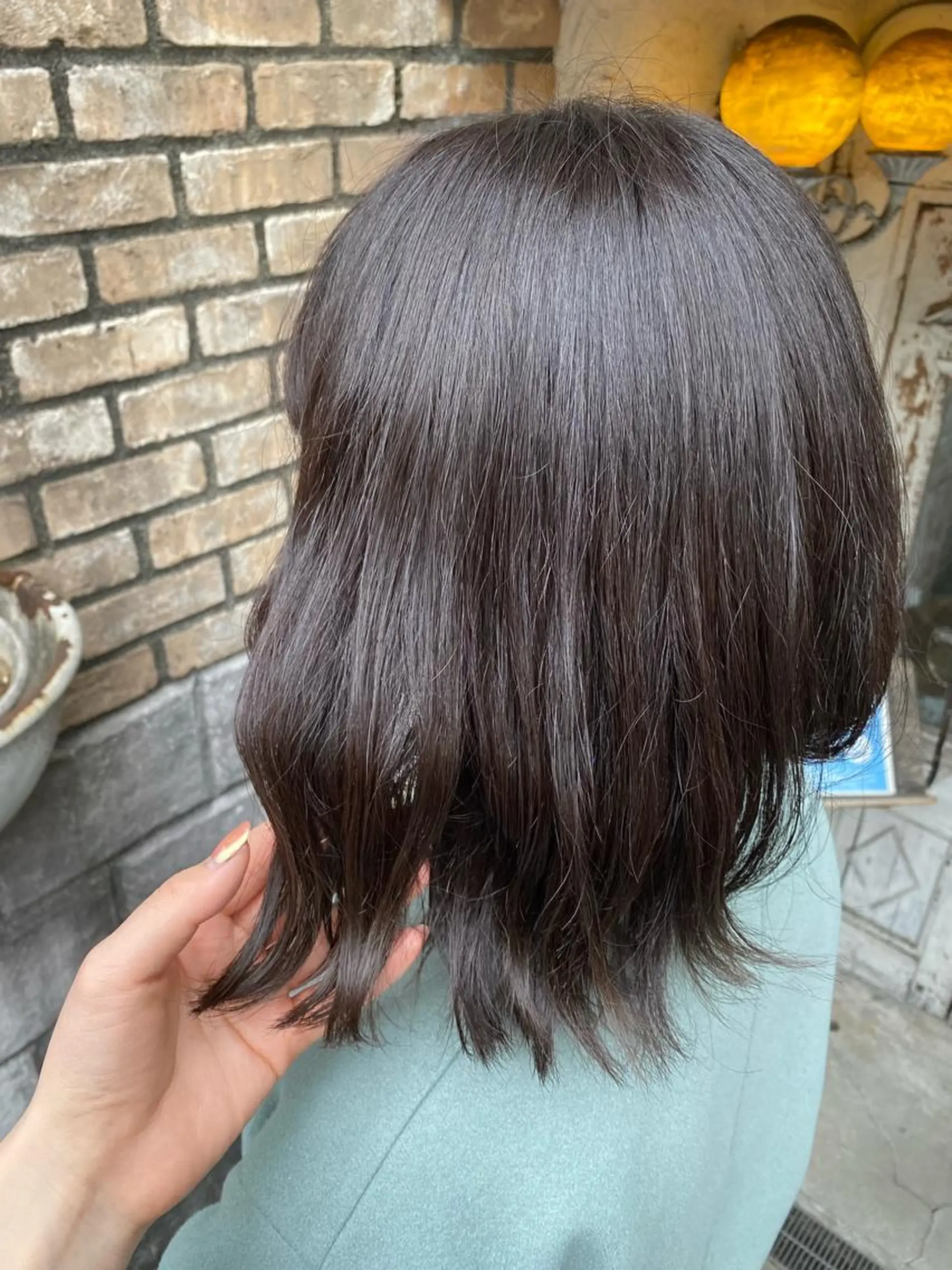 ミディアム カラー お任せヘア☘️☘️ 及川渚のヘアスタイル