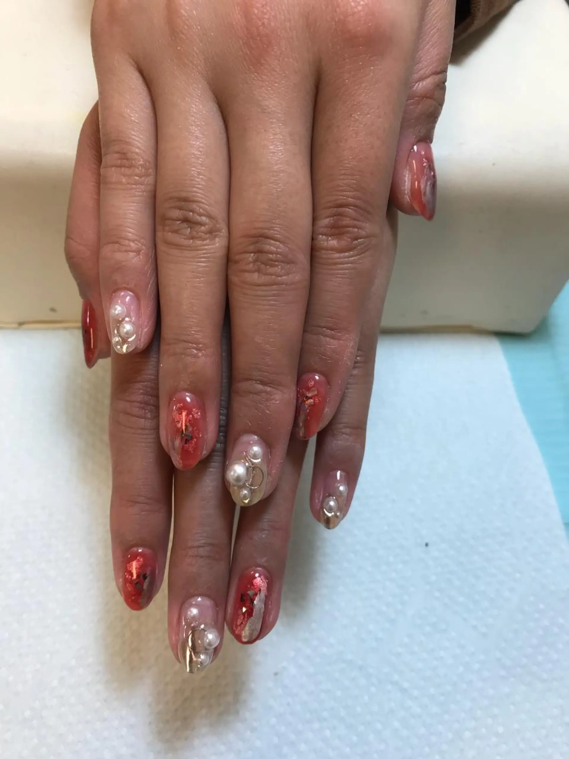 ネイル ハンドネイル A85G ayakoのネイルデザイン