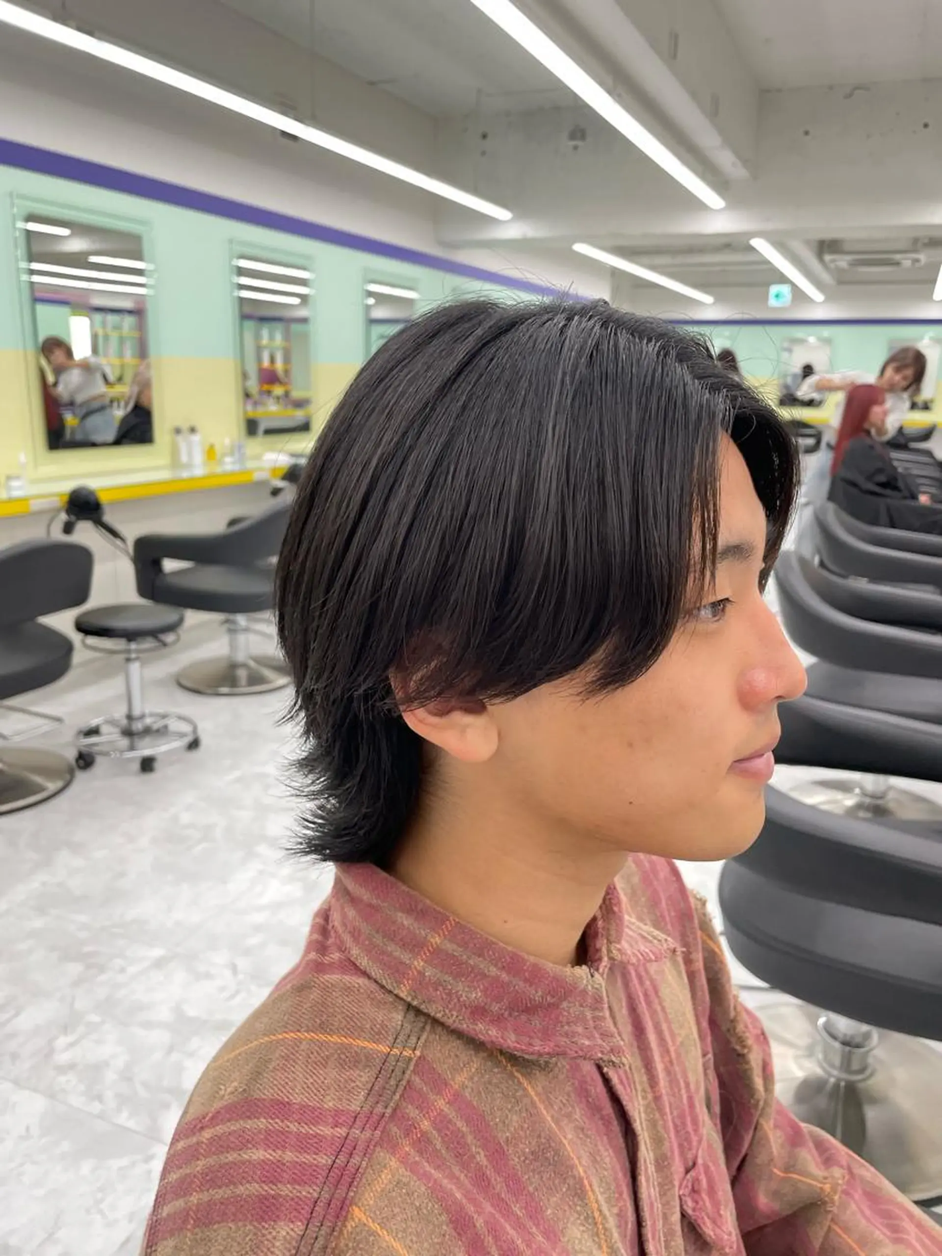 ショート ヘアアレンジ メンズ 顔まわりカット の達人のヘアスタイル